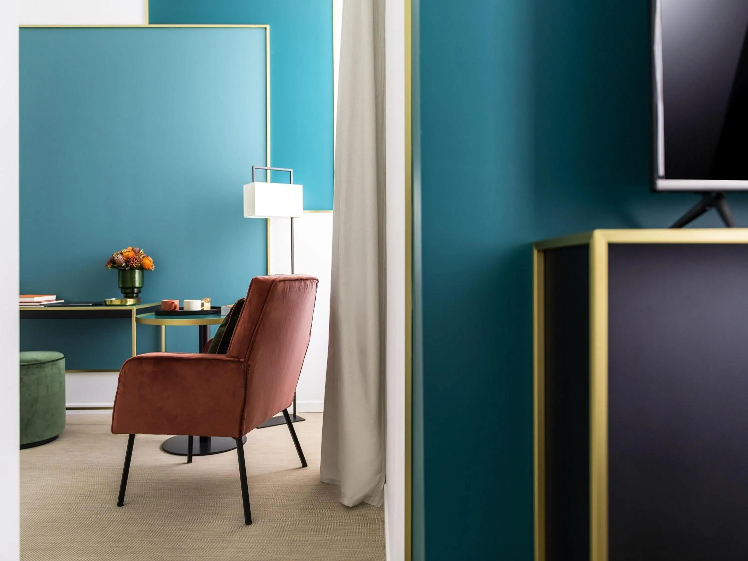 Bedroom in Habita79 Hotel Pompeii - MGallery Collection