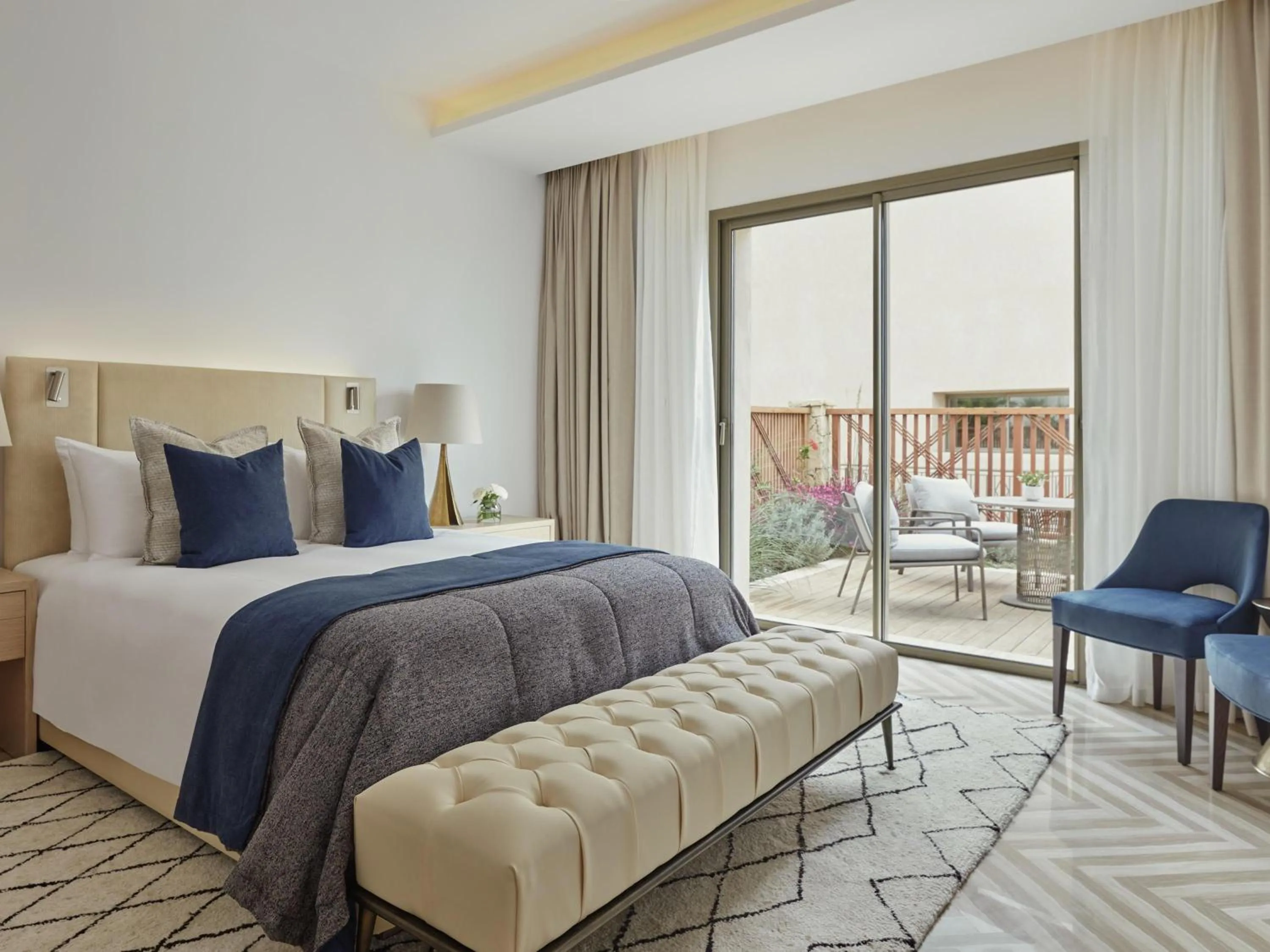 Bedroom, Bed in Fairmont Taghazout Bay