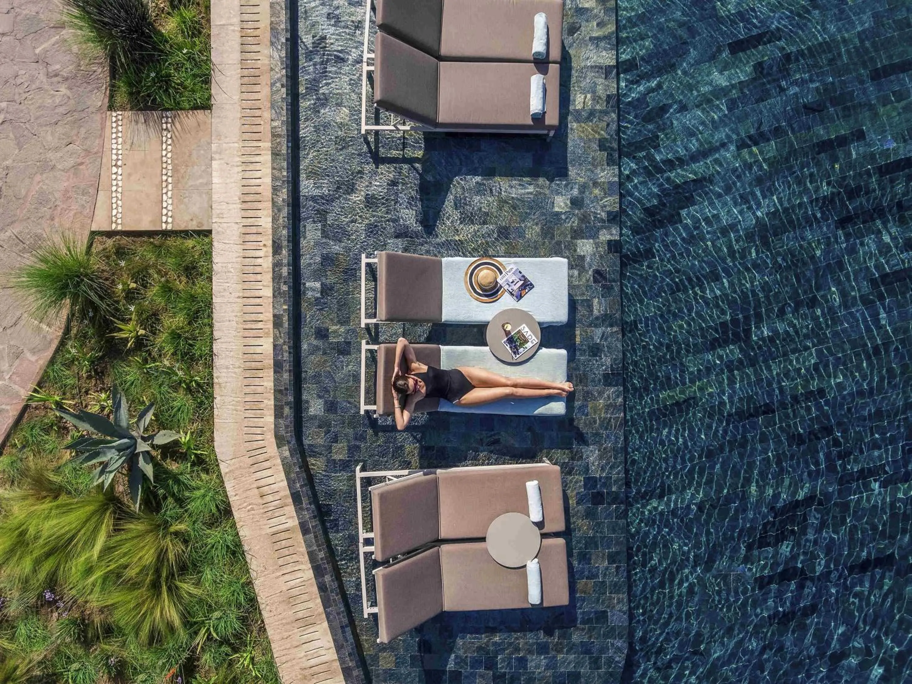 Pool view in Fairmont Taghazout Bay