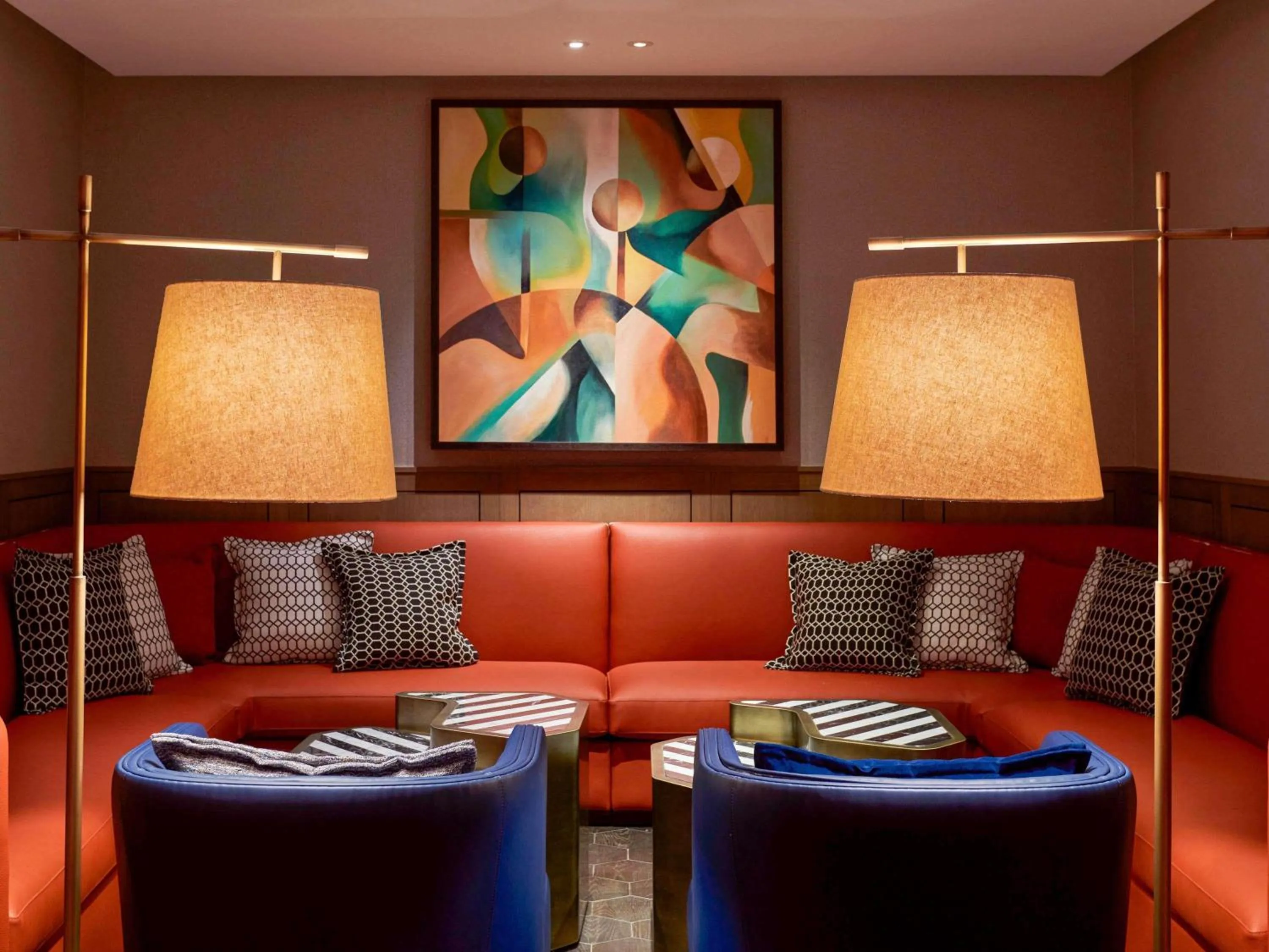 Lounge or bar in Fairmont Taghazout Bay