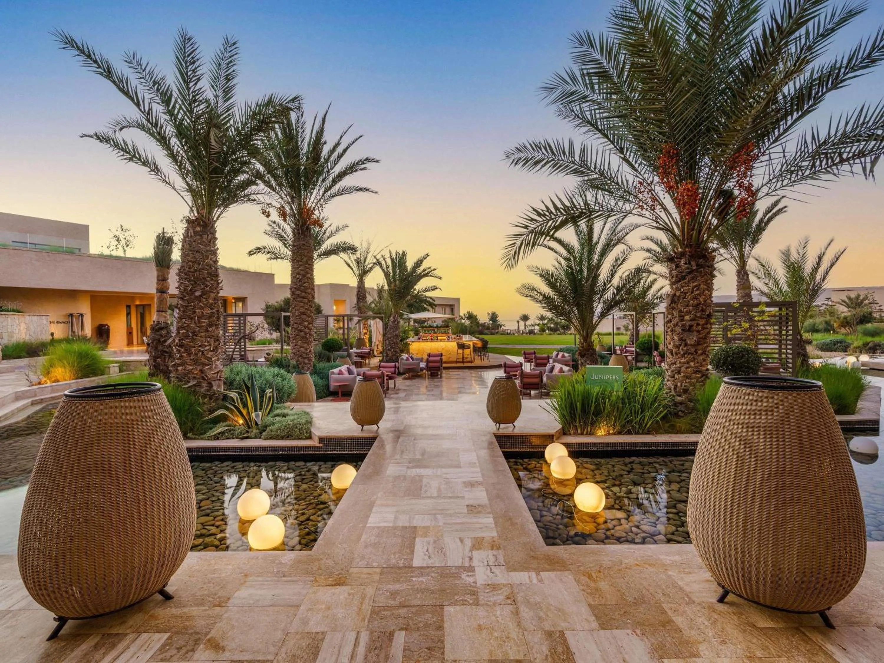 Lounge or bar in Fairmont Taghazout Bay