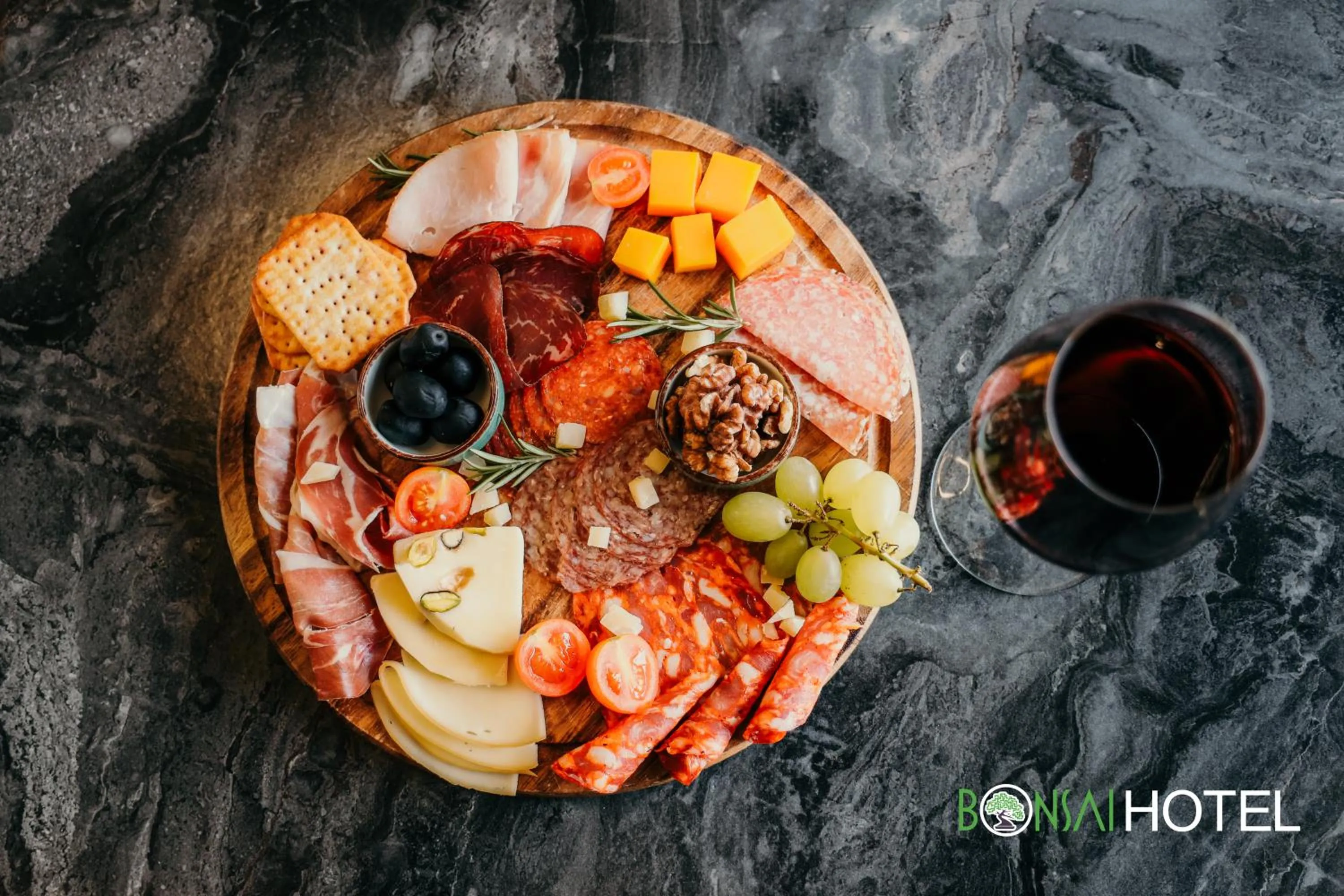 Food in Hotel Bonsai