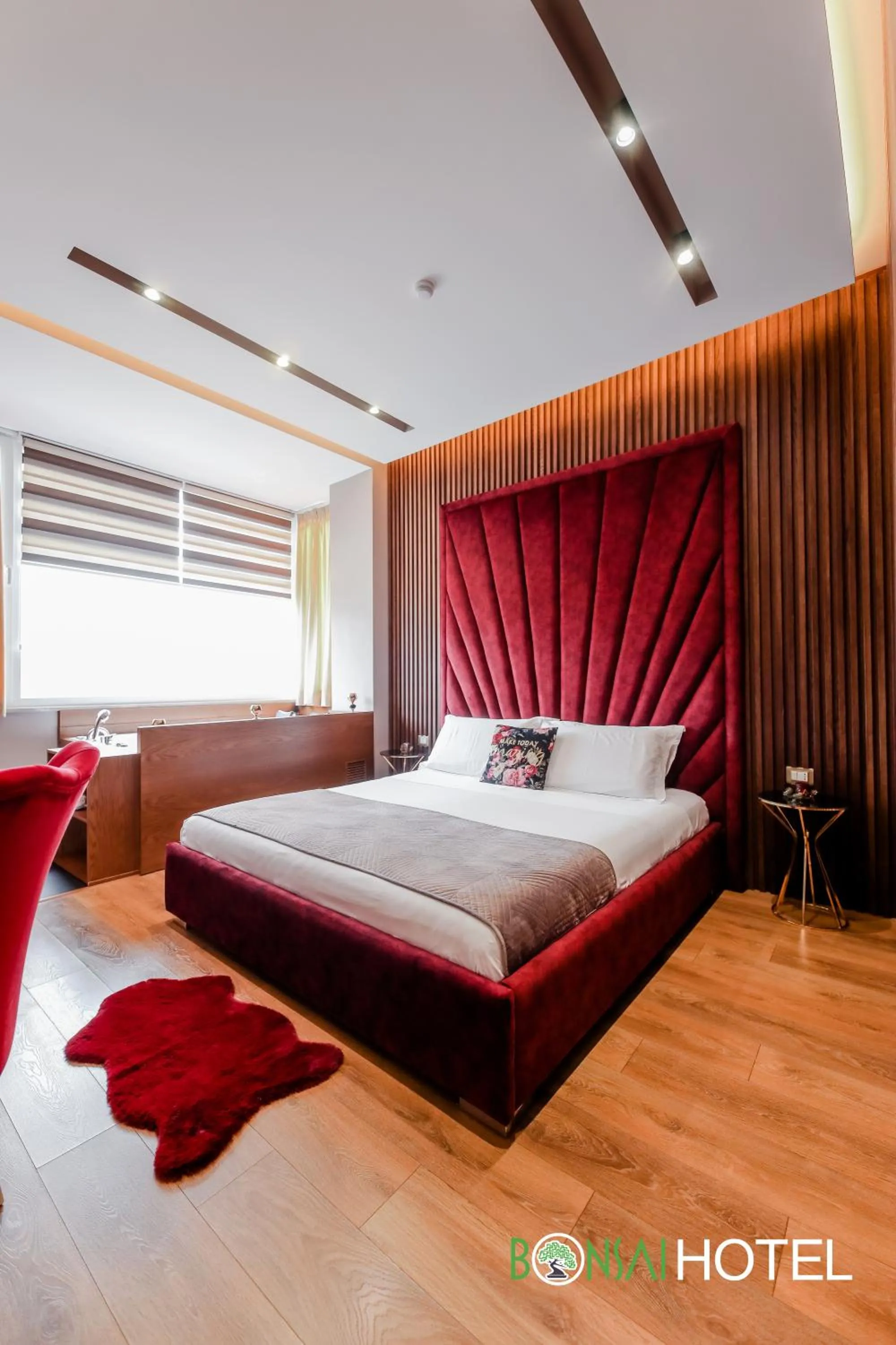 Bedroom, Bed in Hotel Bonsai