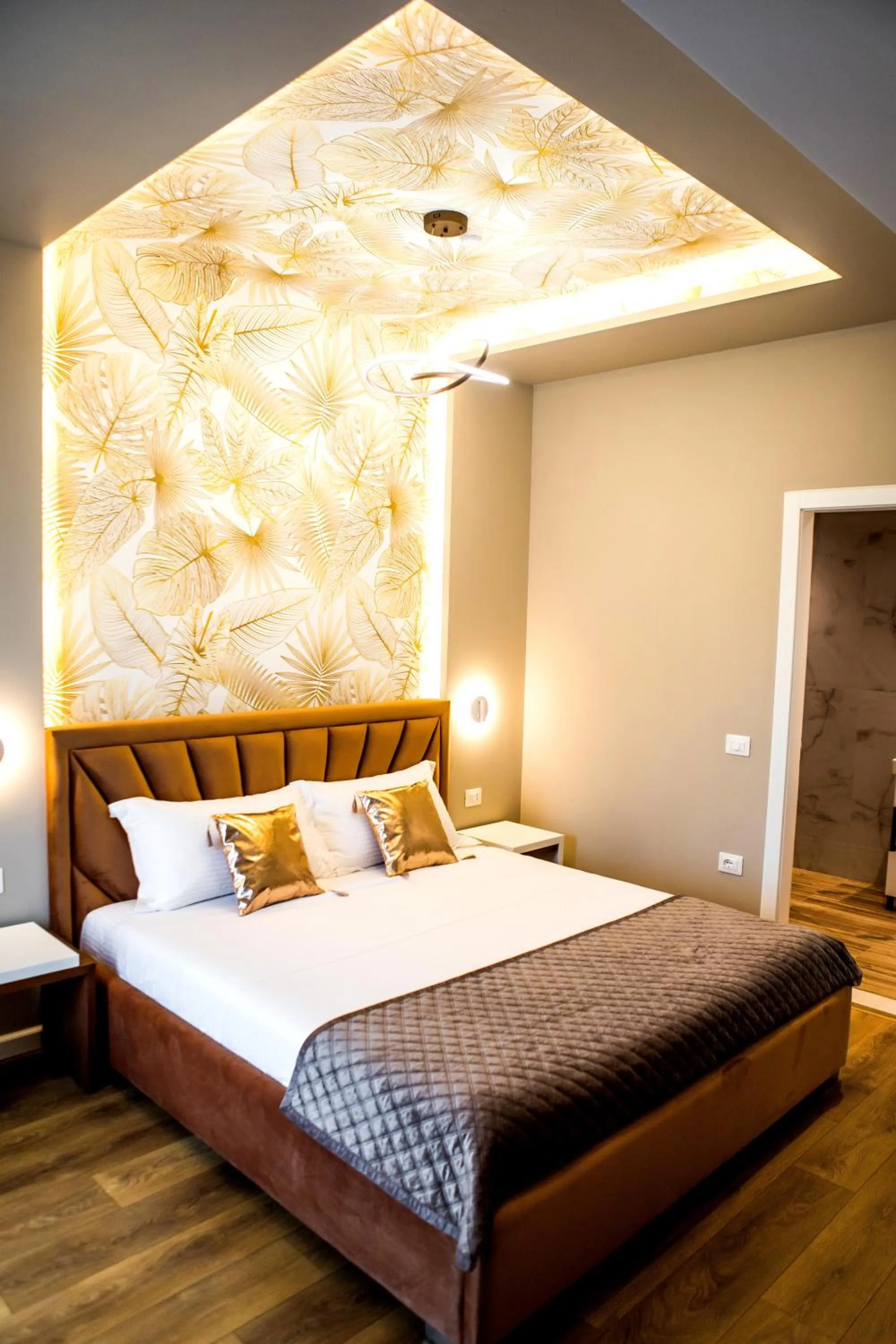 Bedroom, Bed in Hotel Bonsai