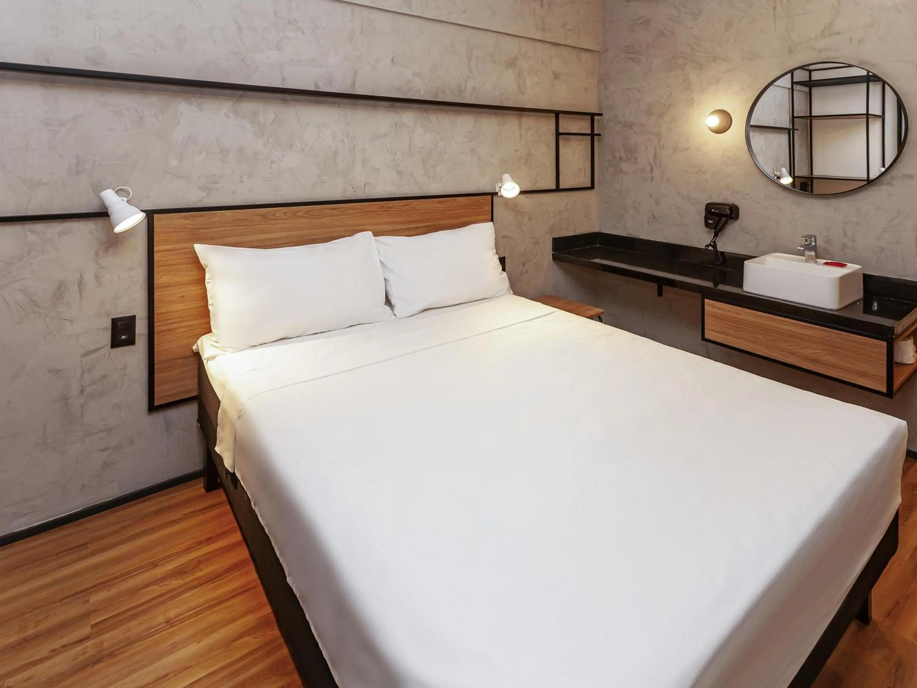 Bedroom, Bed in ibis Caucaia Porto do Pecem