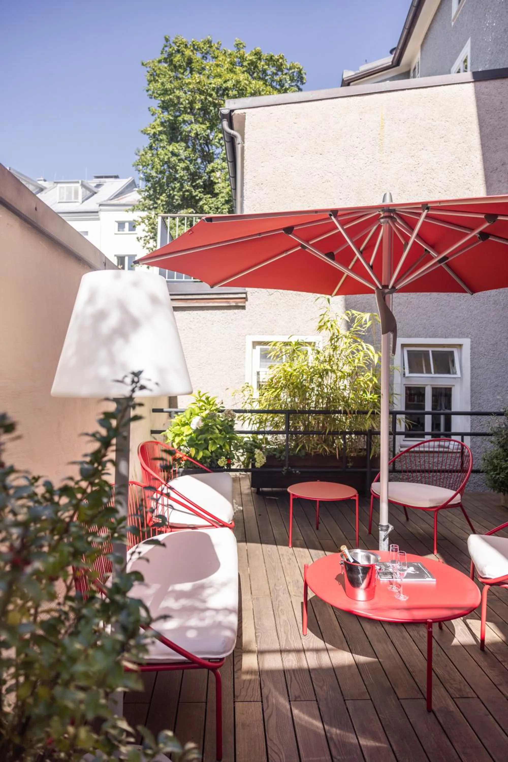 Property building in Boutiquehotel Amadeus