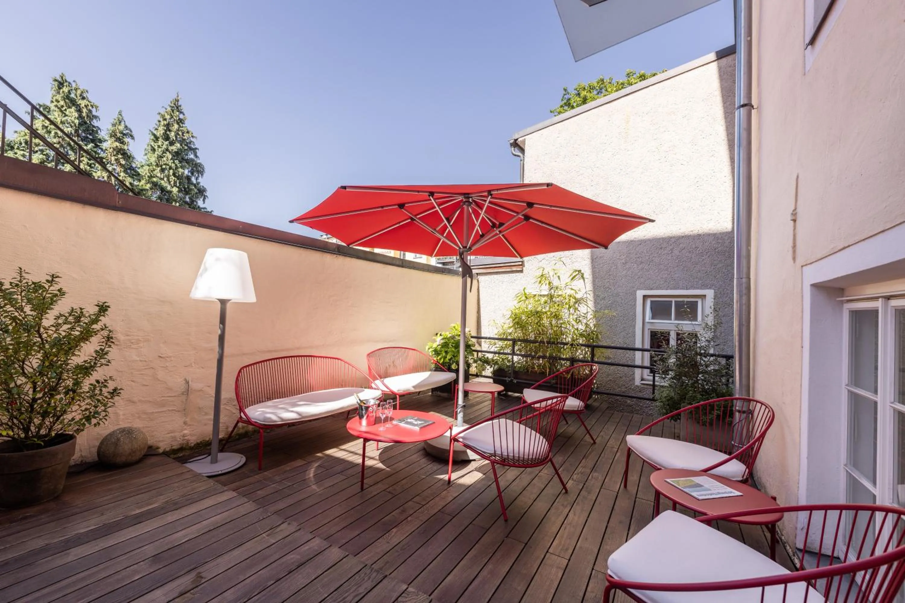 Property building in Boutiquehotel Amadeus