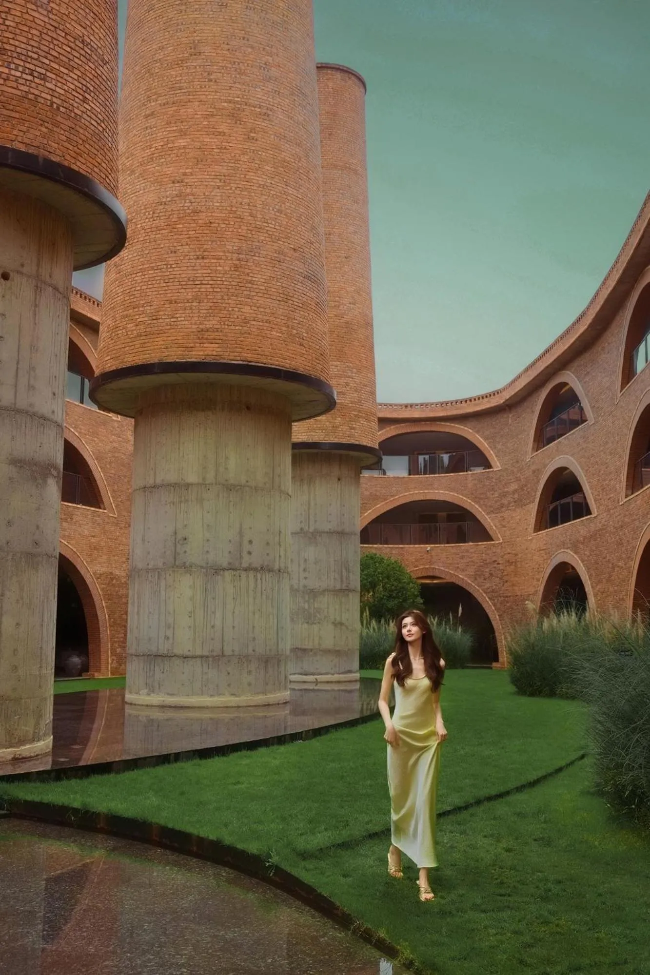 Garden in DongFengYun Hotel Mi'Le - MGallery Collection