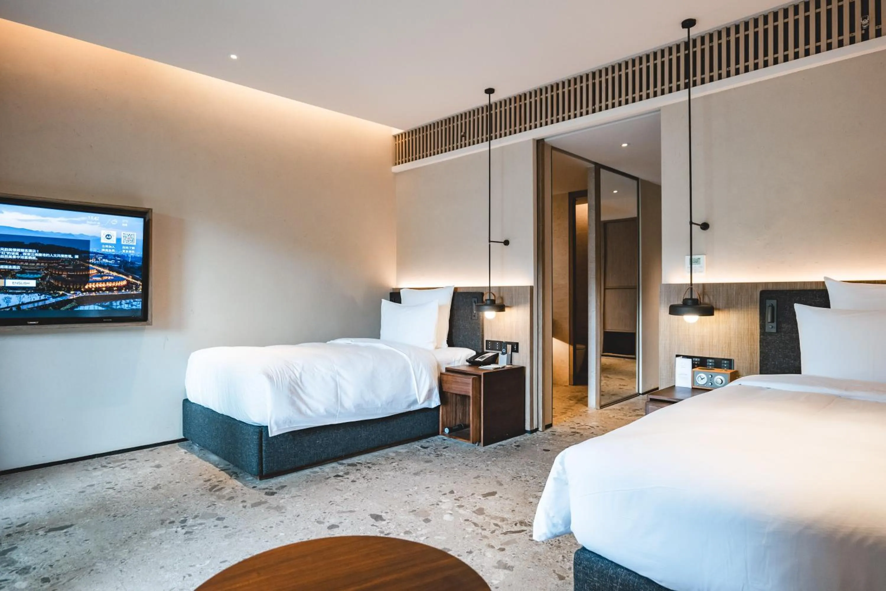 Bed in DongFengYun Hotel Mi'Le - MGallery Collection