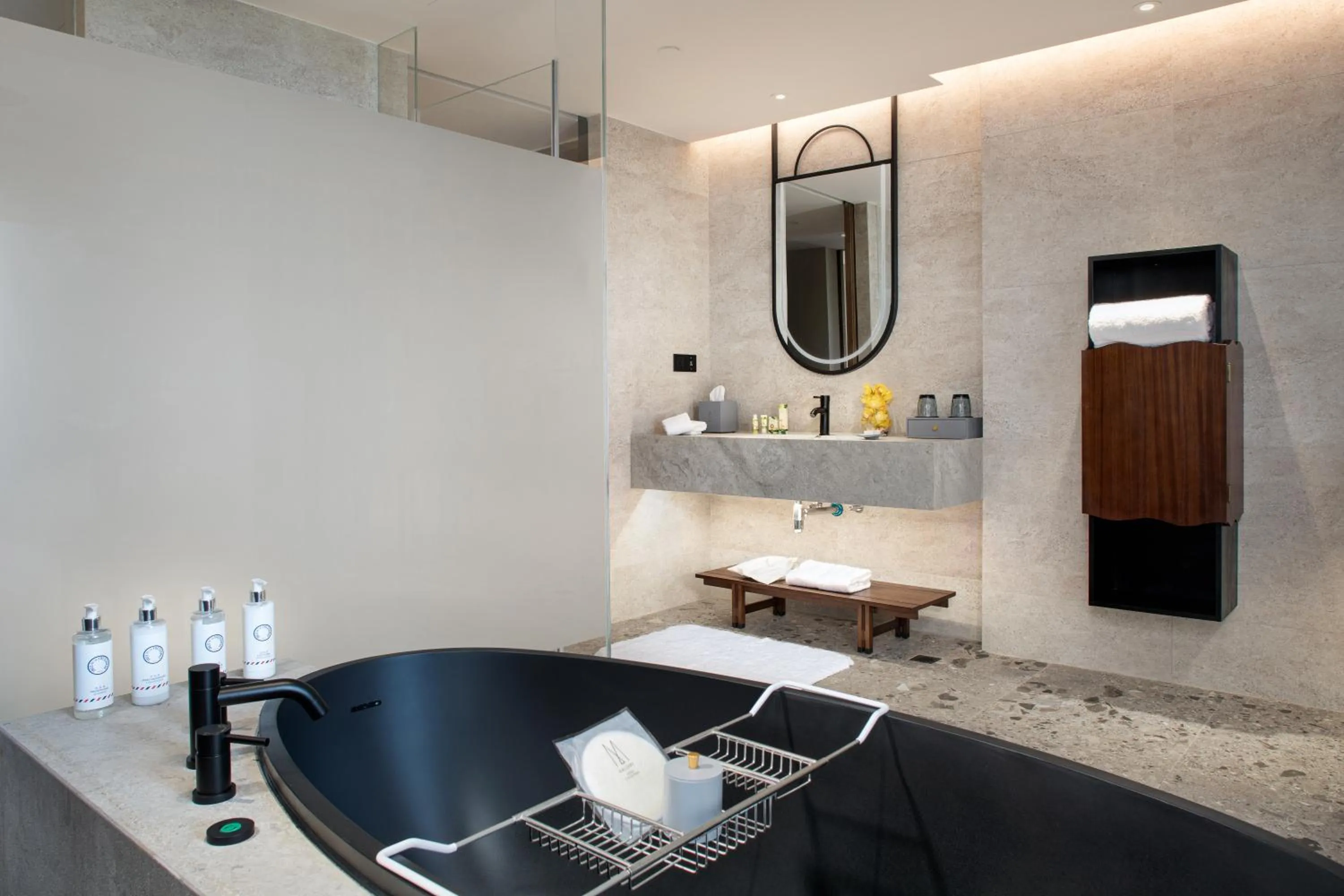 Bathroom in DongFengYun Hotel Mi'Le - MGallery Collection