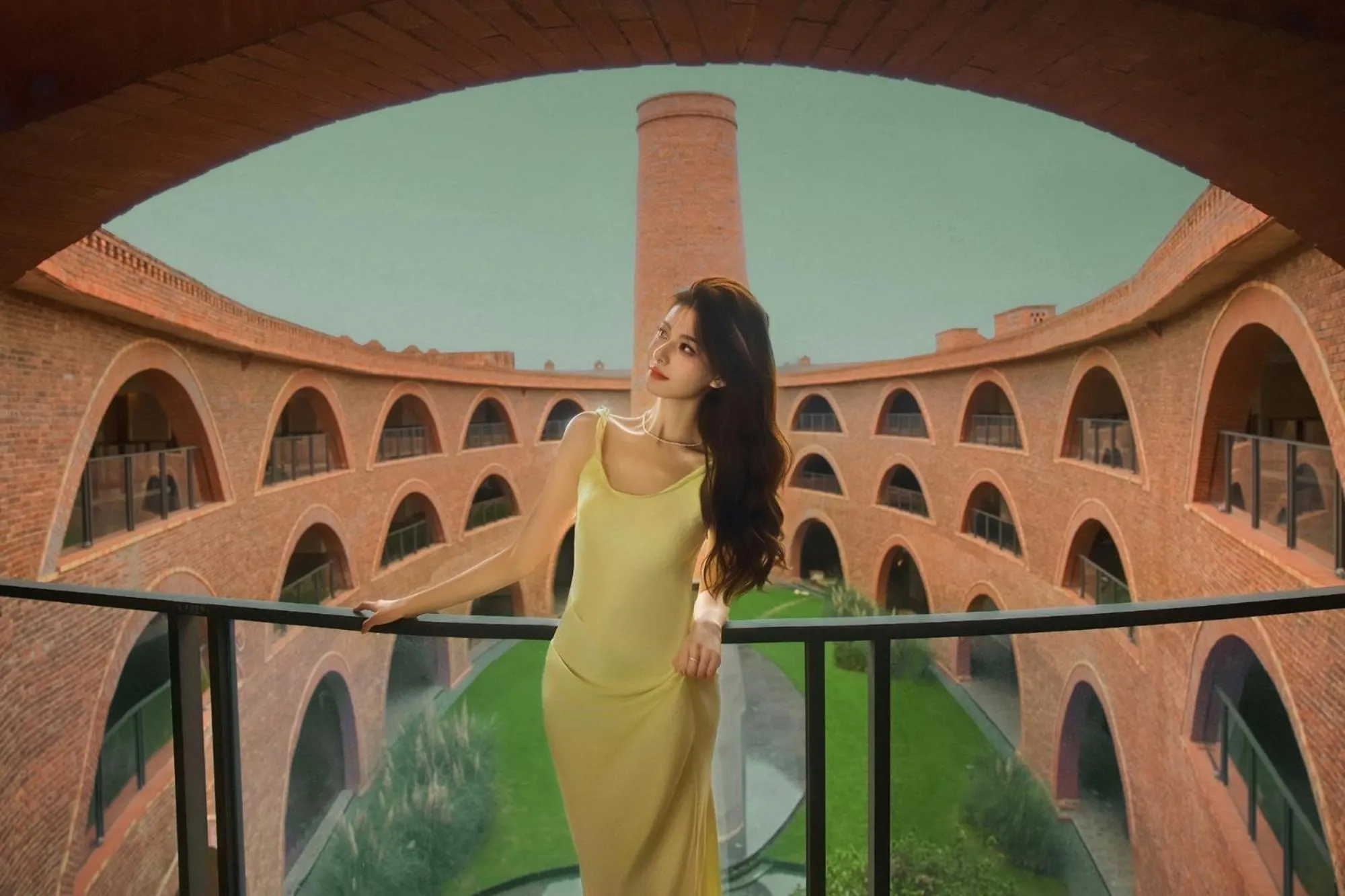 Garden in DongFengYun Hotel Mi'Le - MGallery Collection