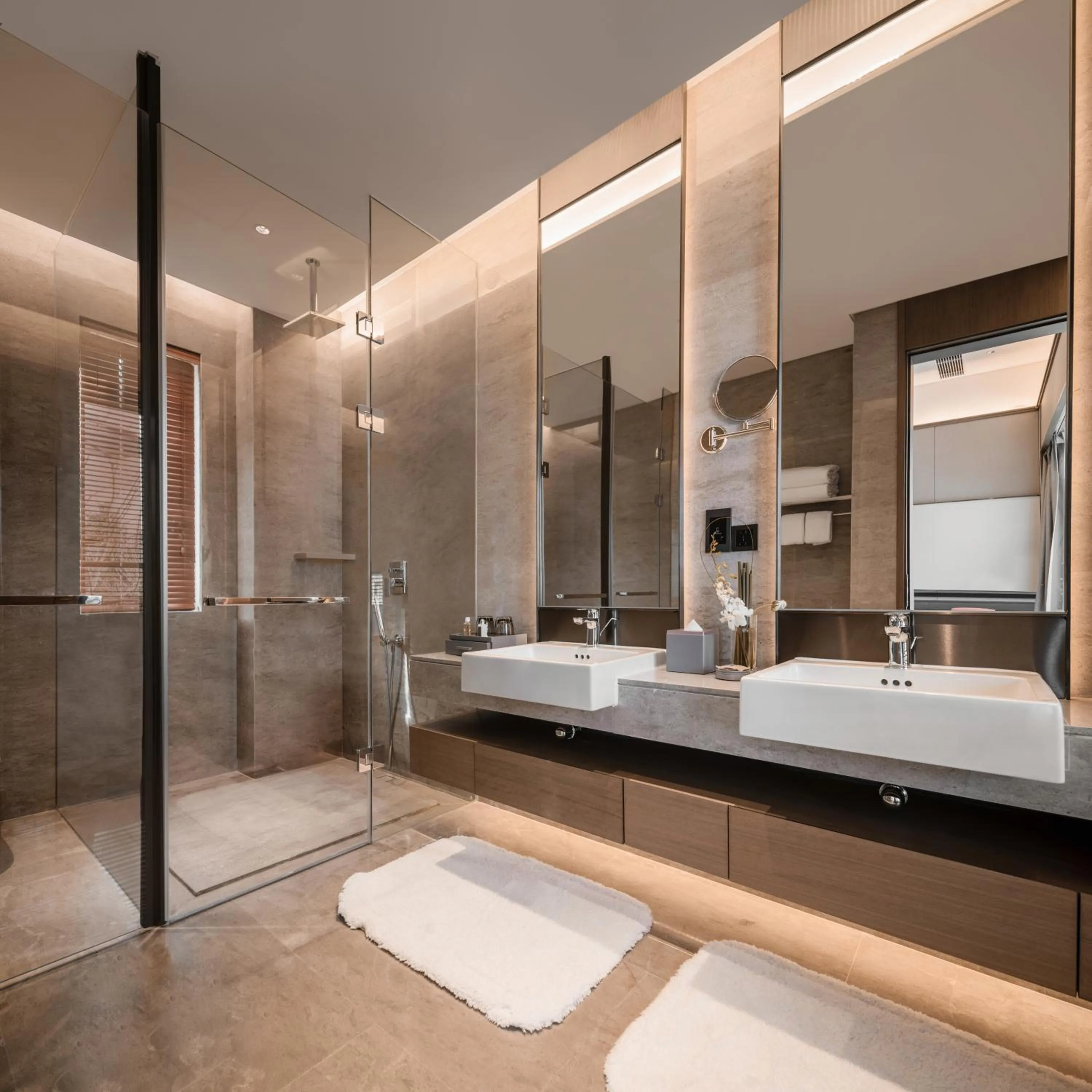 Bathroom in Ocean Spring Resort Chengdu - MGallery Collection