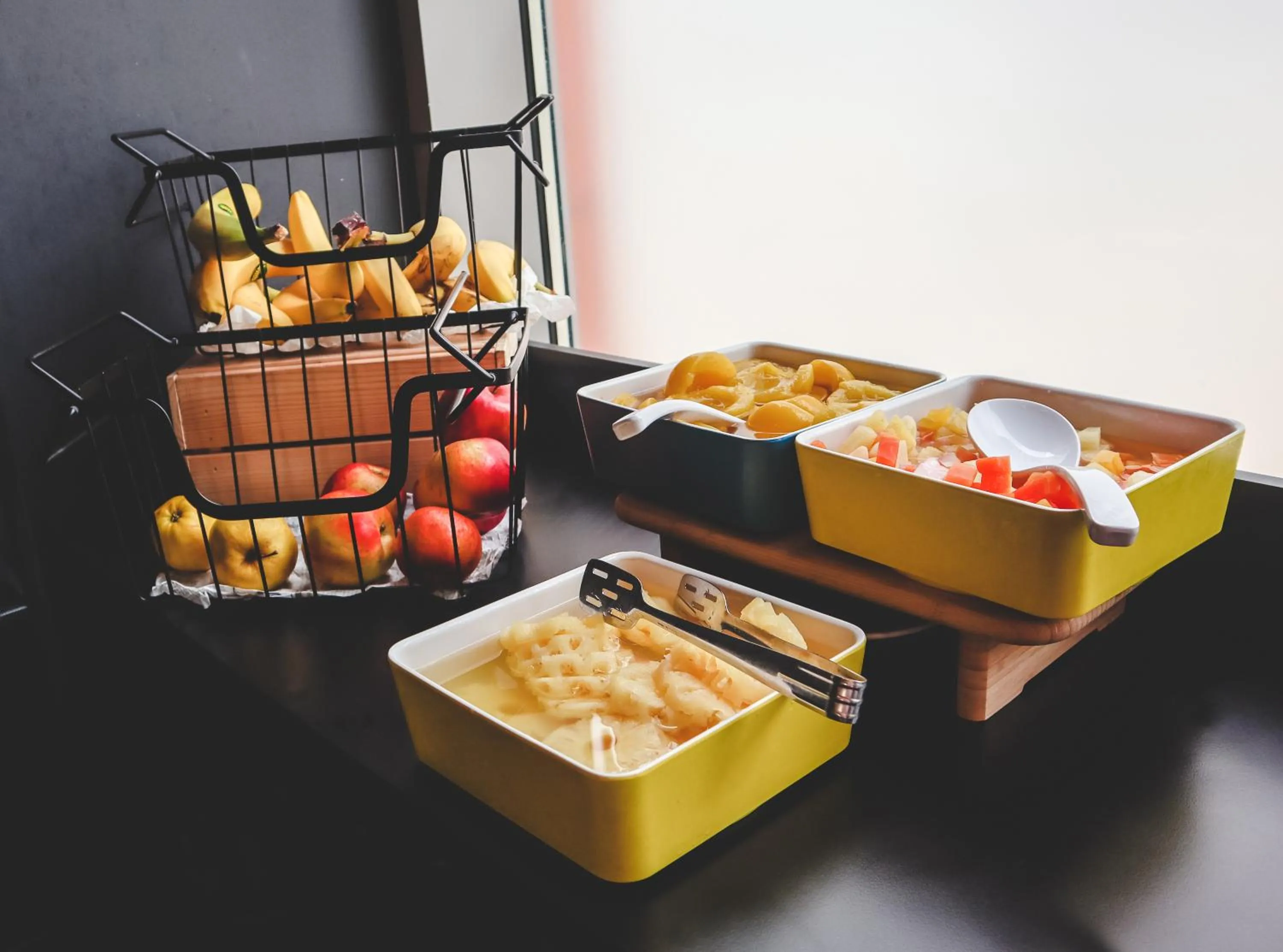 Buffet breakfast in ibis Bucharest Politehnica