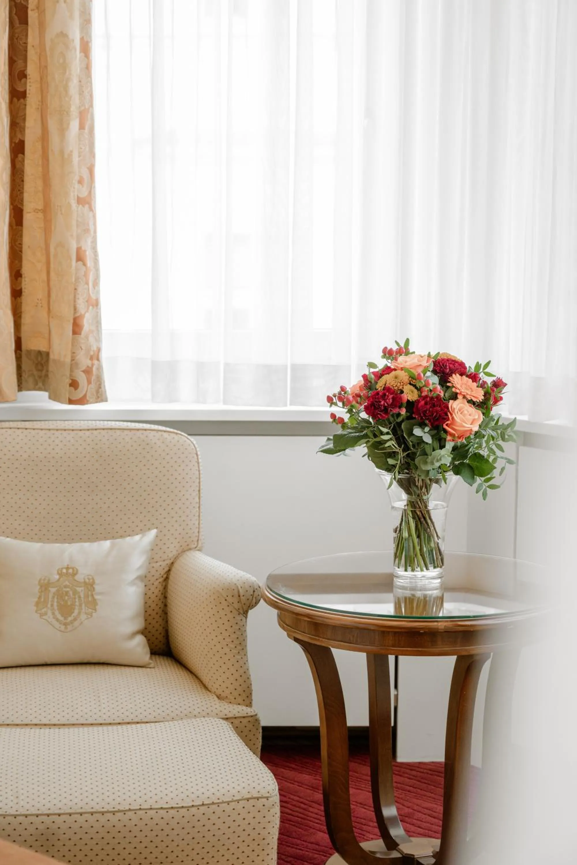 Decorative detail in Hotel Erzherzog Rainer