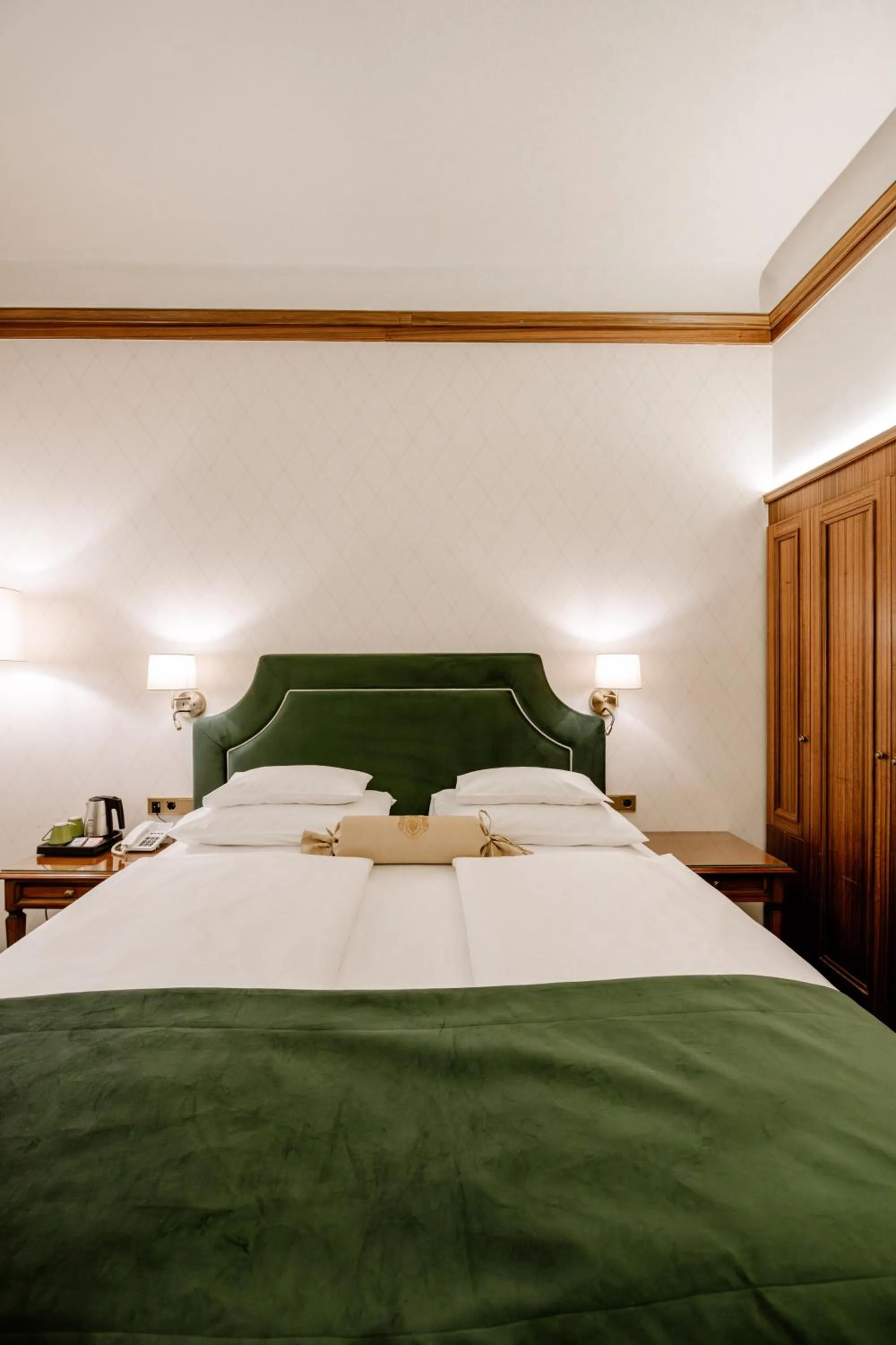 Bed in Hotel Erzherzog Rainer