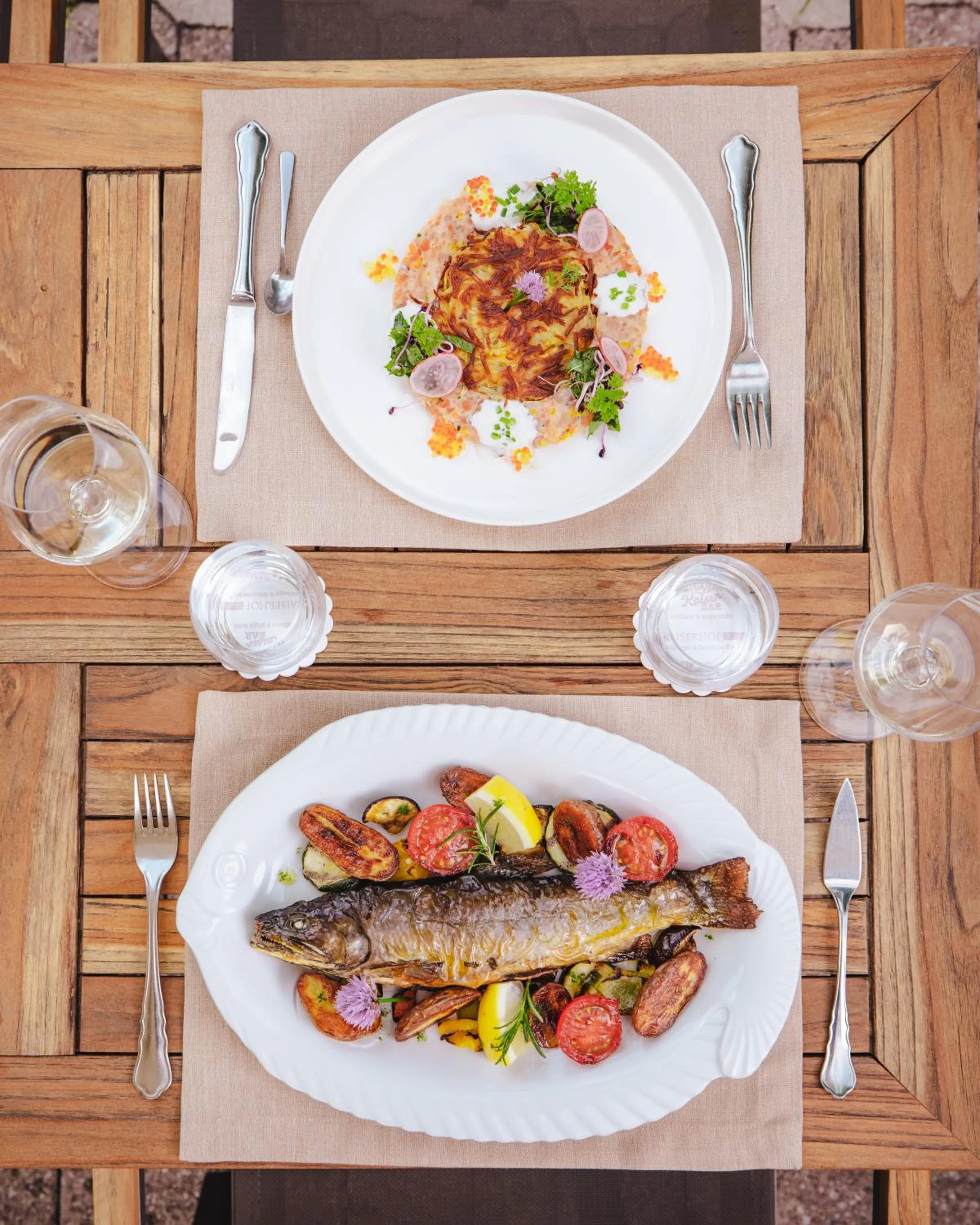 Lunch in Hotel Kaiserhof