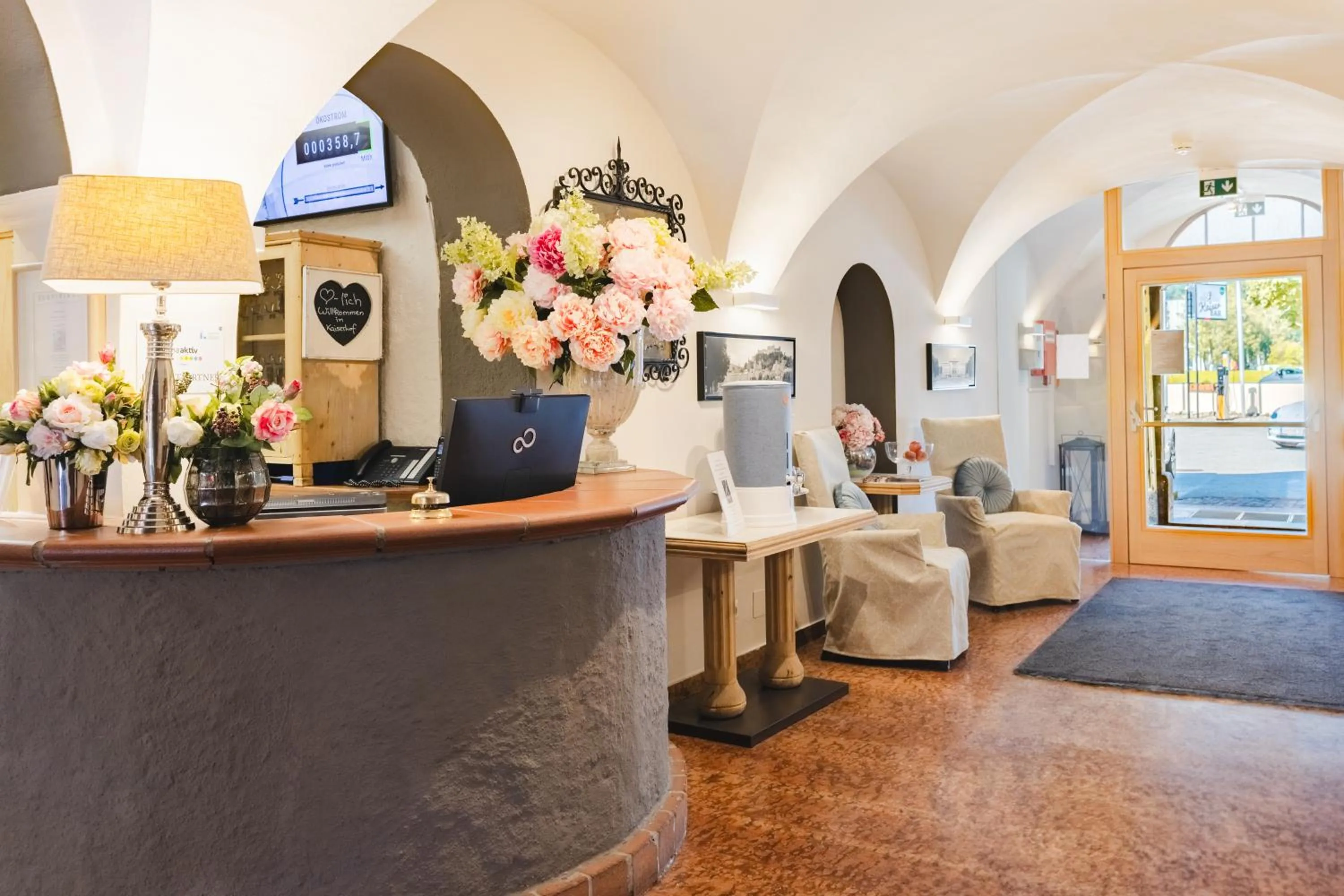 Lobby or reception in Hotel Kaiserhof