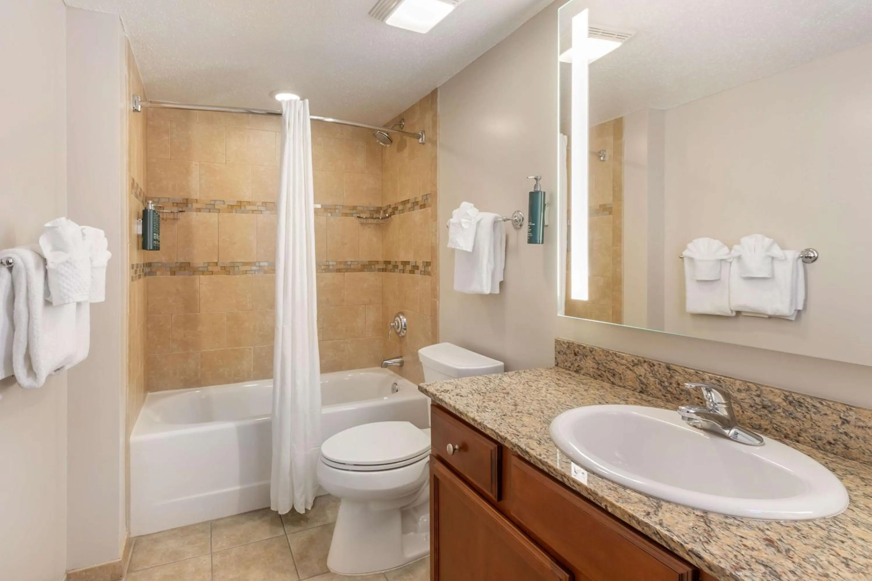 Bathroom in Hilton Grand Vacations Club Anderson Ocean Myrtle Beach