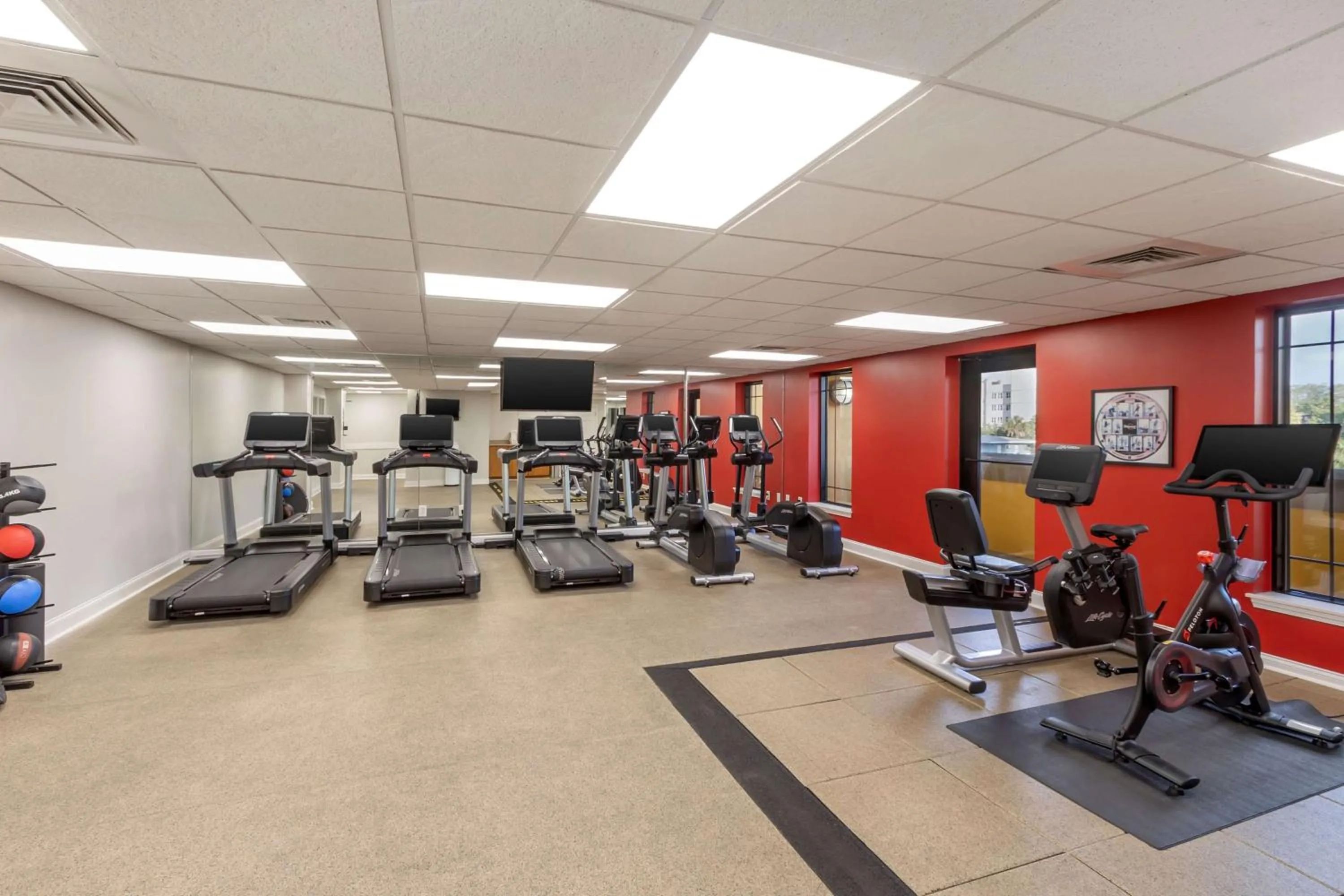 Fitness centre/facilities in Hilton Grand Vacations Club Anderson Ocean Myrtle Beach