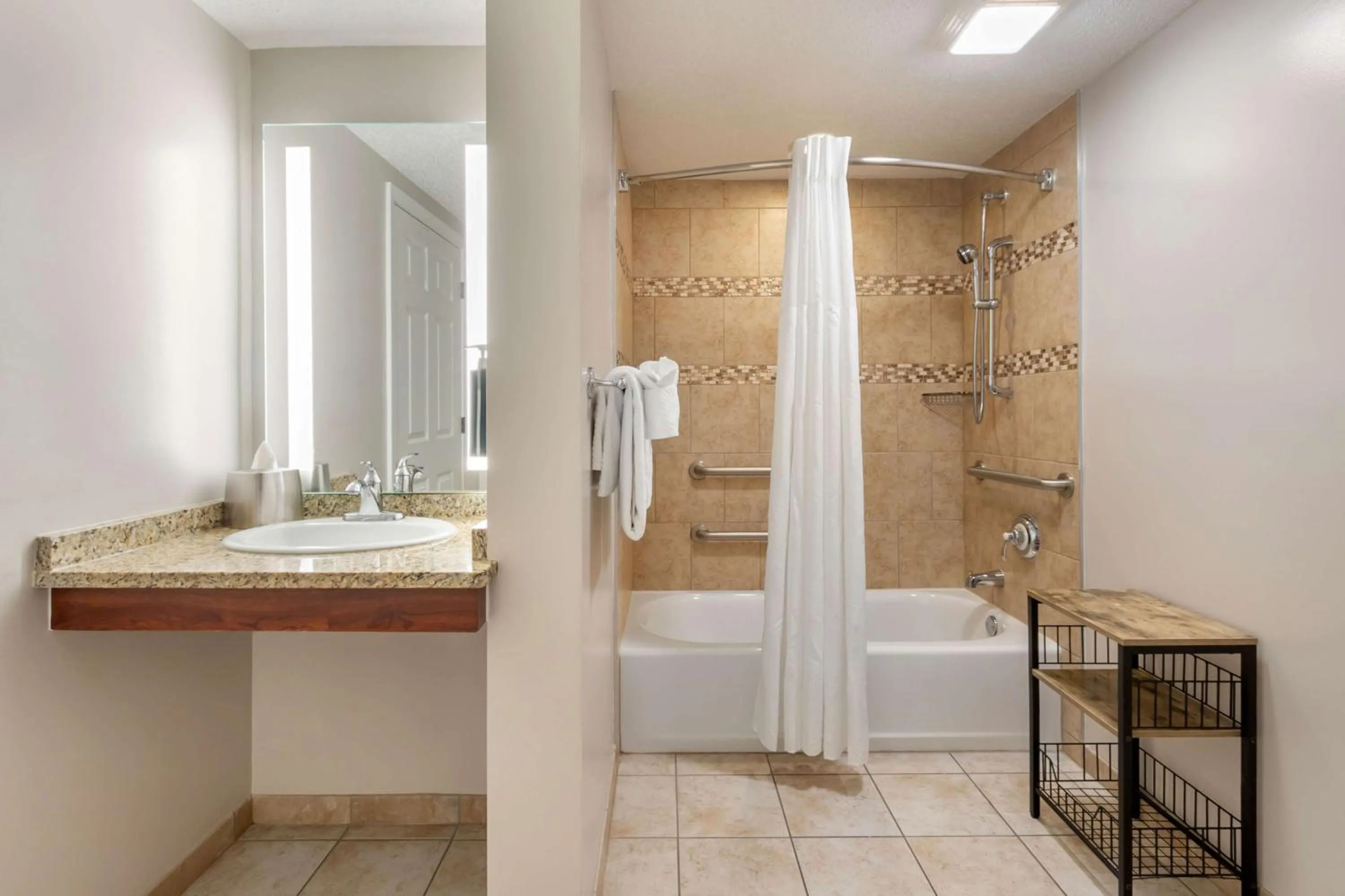 Bathroom in Hilton Grand Vacations Club Anderson Ocean Myrtle Beach