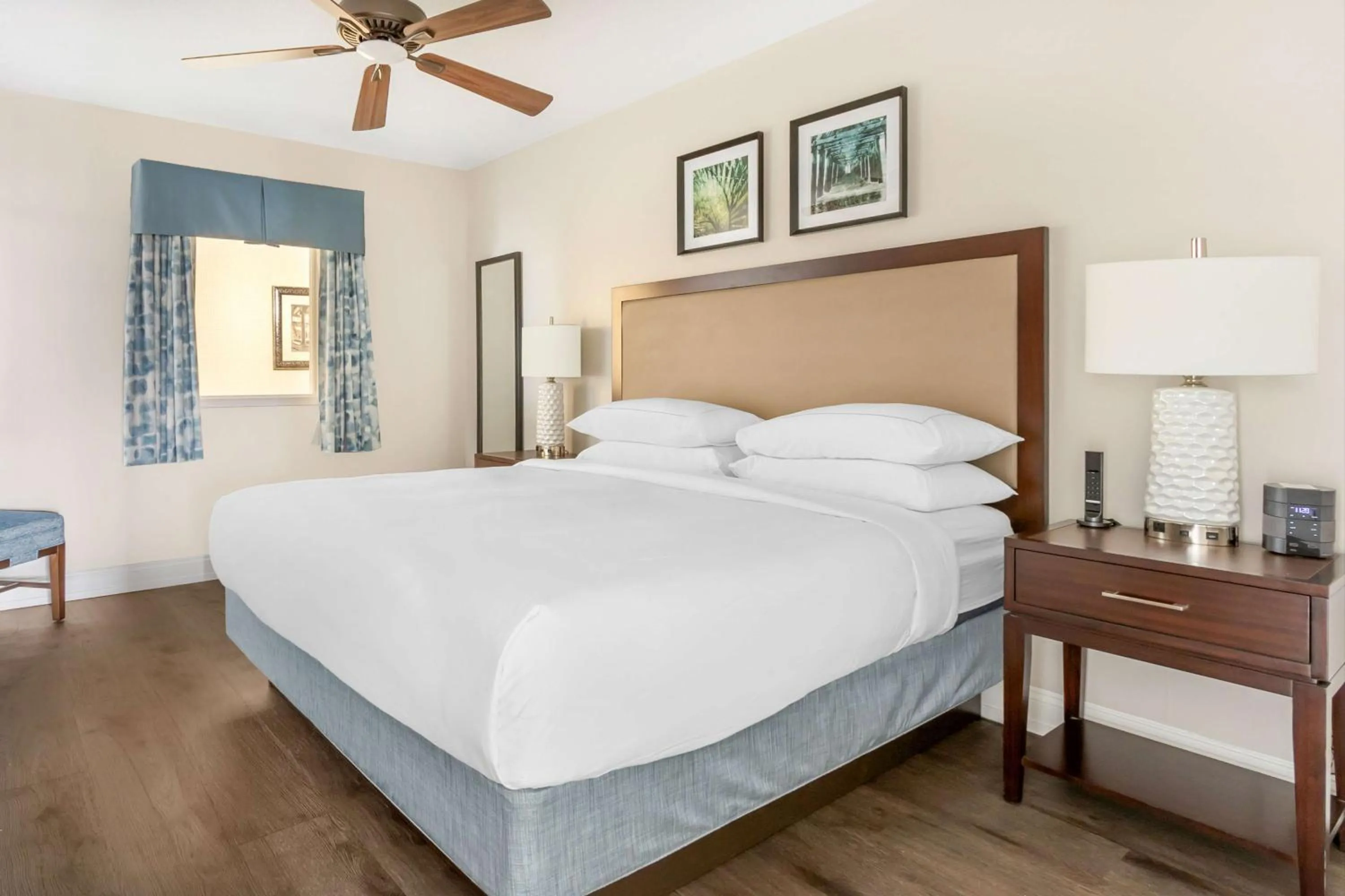 Bed in Hilton Grand Vacations Club Anderson Ocean Myrtle Beach