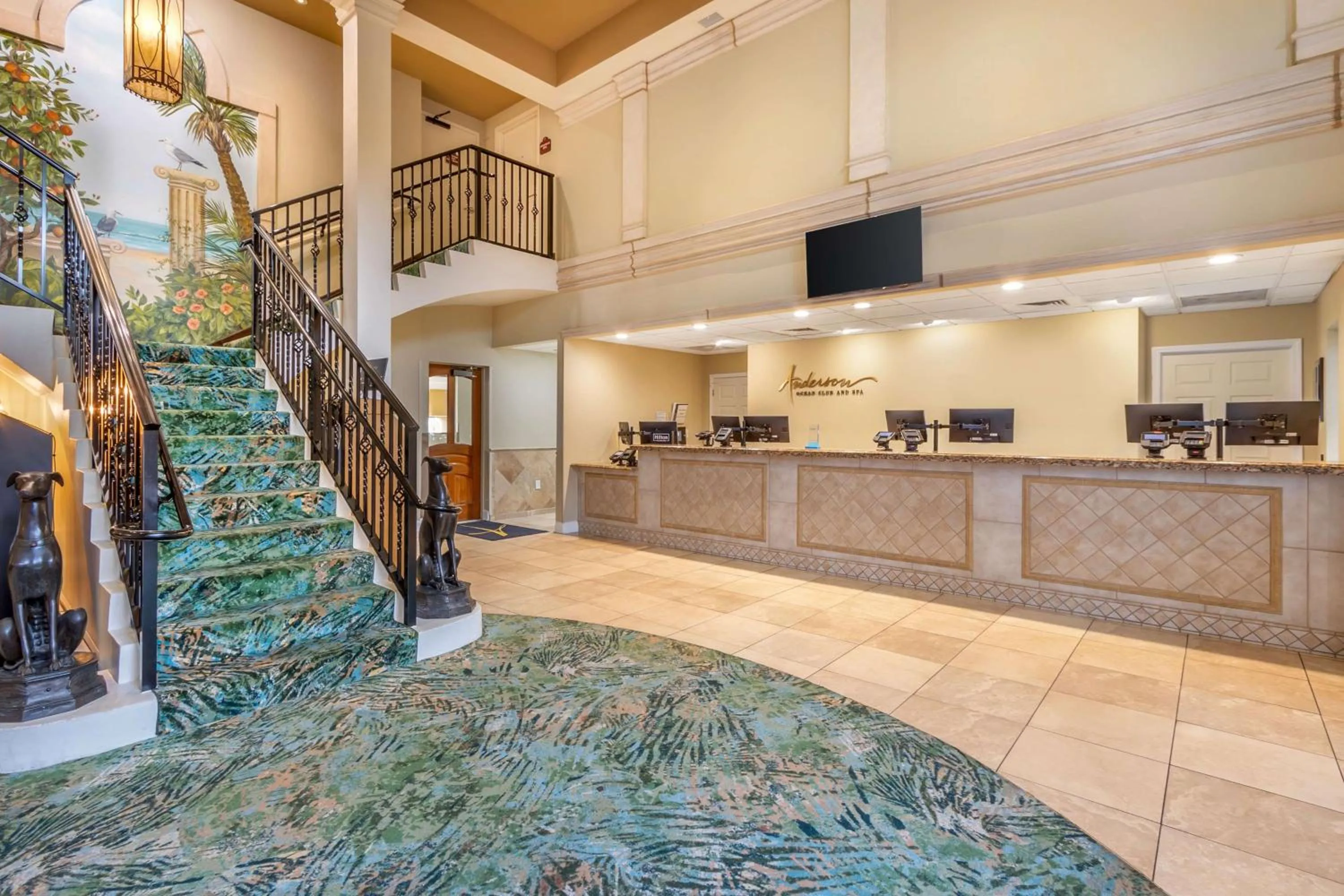 Lobby or reception in Hilton Grand Vacations Club Anderson Ocean Myrtle Beach