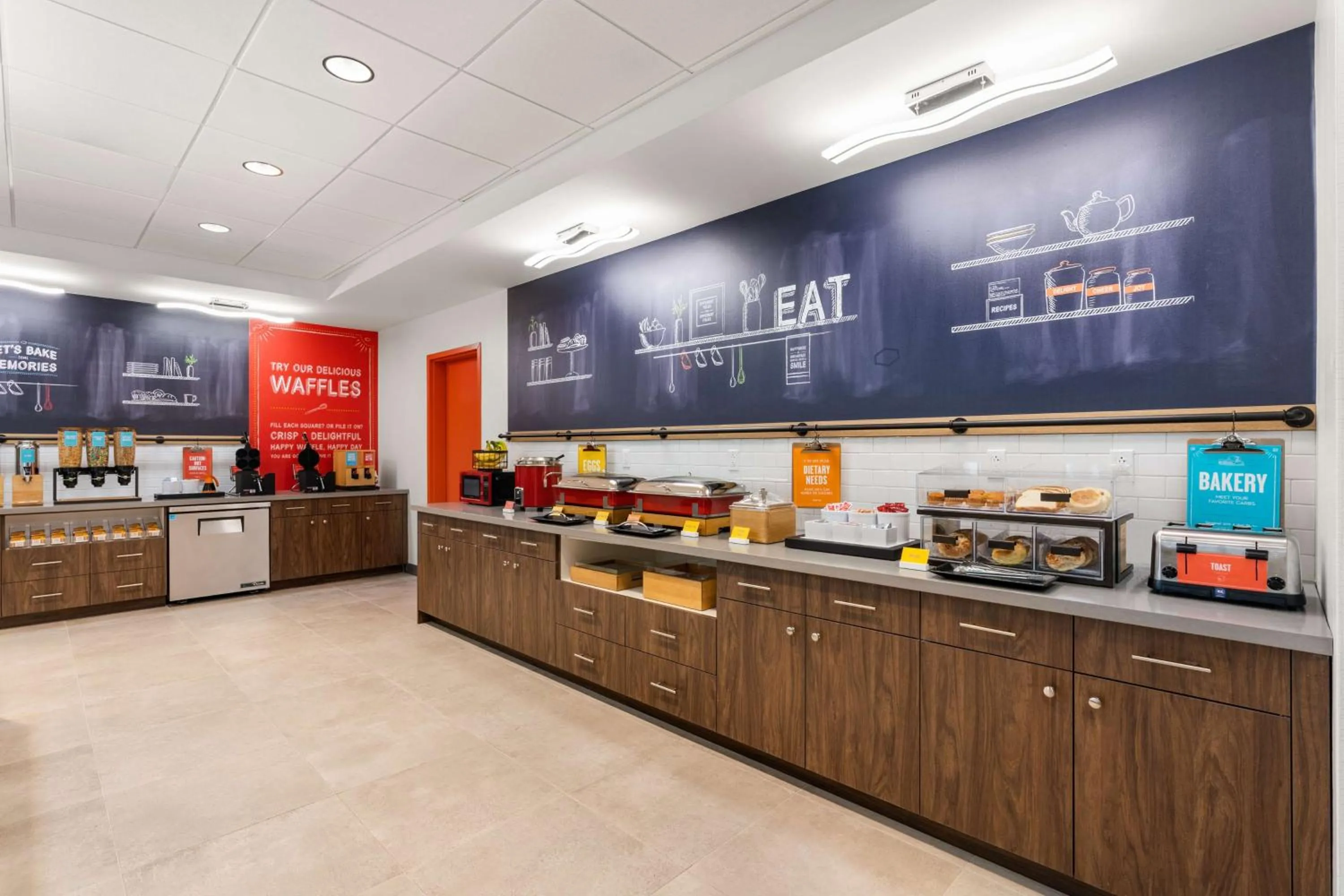 Breakfast in Hampton Inn & Suites Tigard