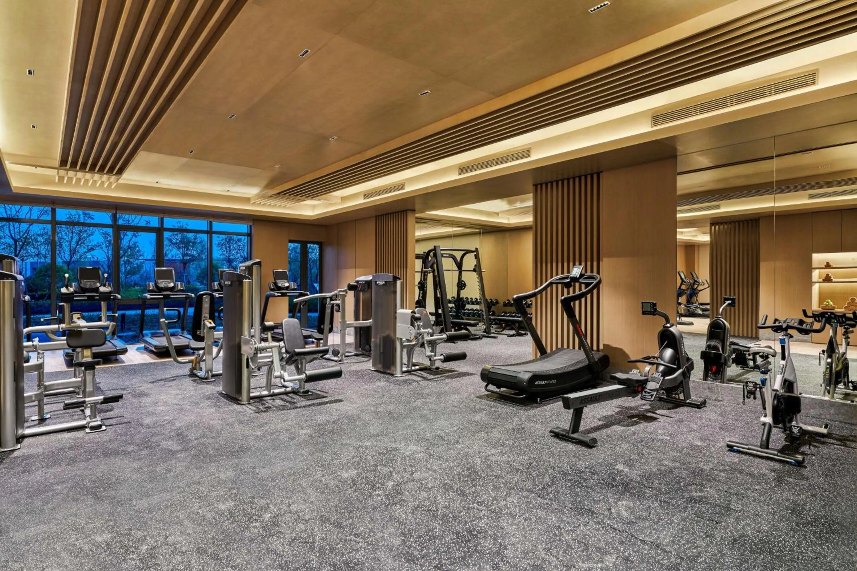 Fitness centre/facilities in Hilton Shanghai Fengxian
