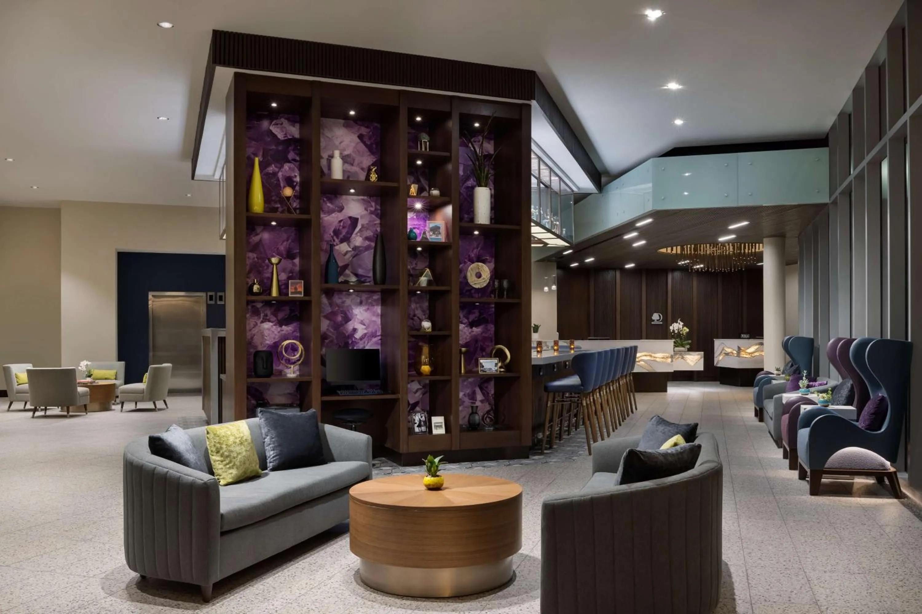 Lobby or reception in Doubletree By Hilton Tucson Downtown Convention Center