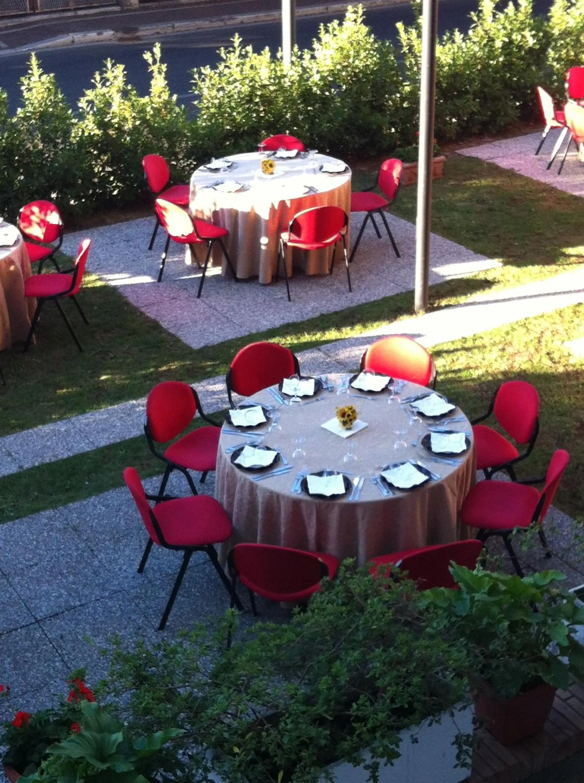 Garden in Hotel President