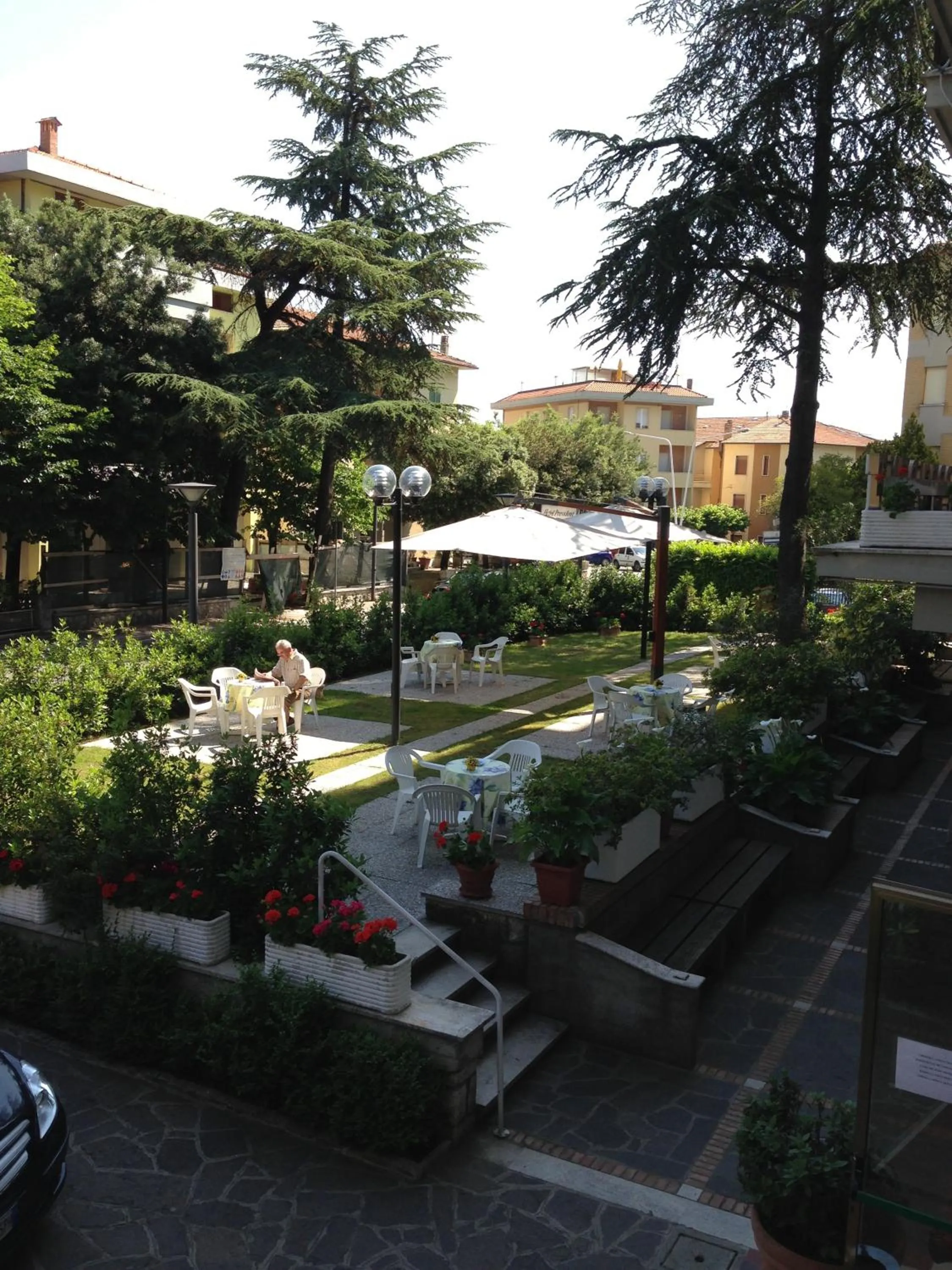 Garden in Hotel President