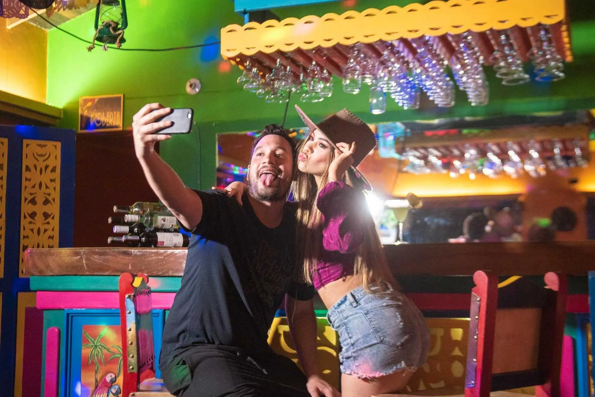 Lounge or bar in Hotel Posada San Sebastian