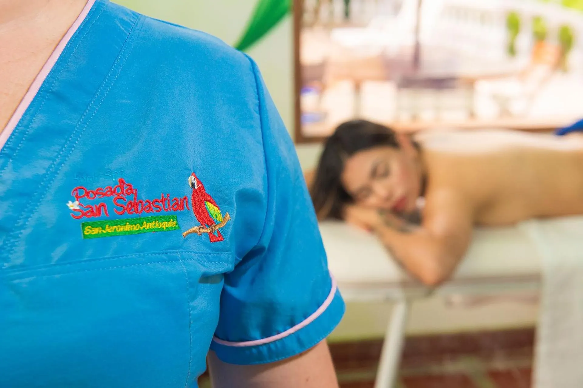 Spa and wellness centre/facilities in Hotel Posada San Sebastian