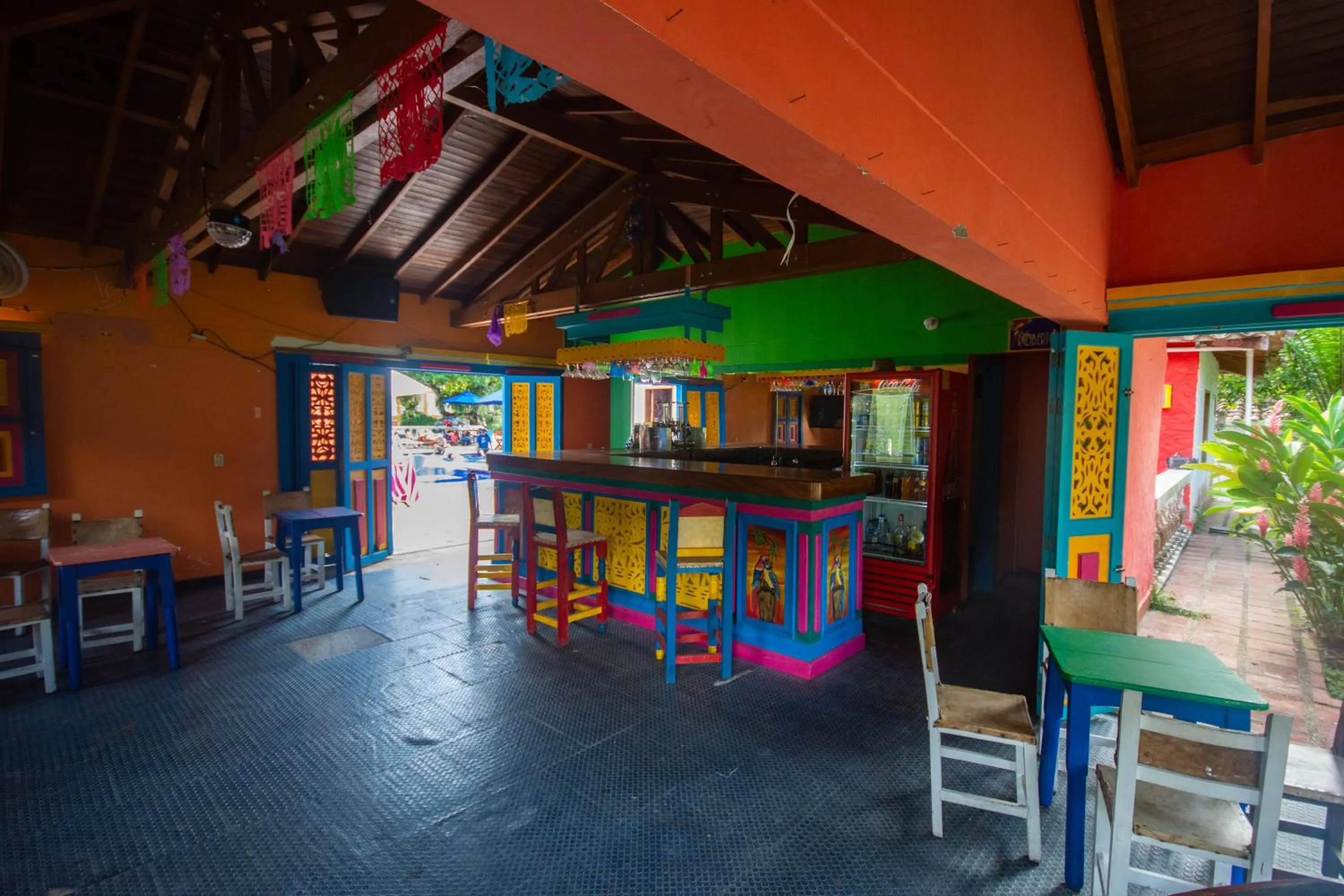 Restaurant/places to eat in Hotel Posada San Sebastian