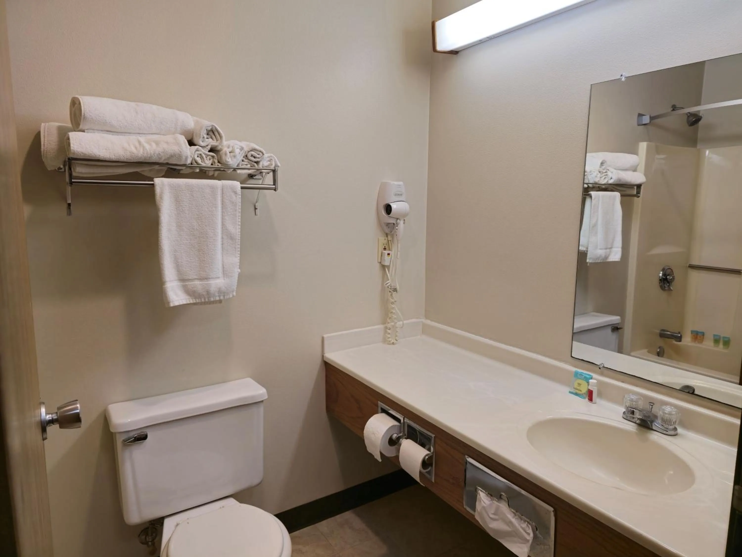 Bathroom in AmeriVu Inn and Suites Shawano WI