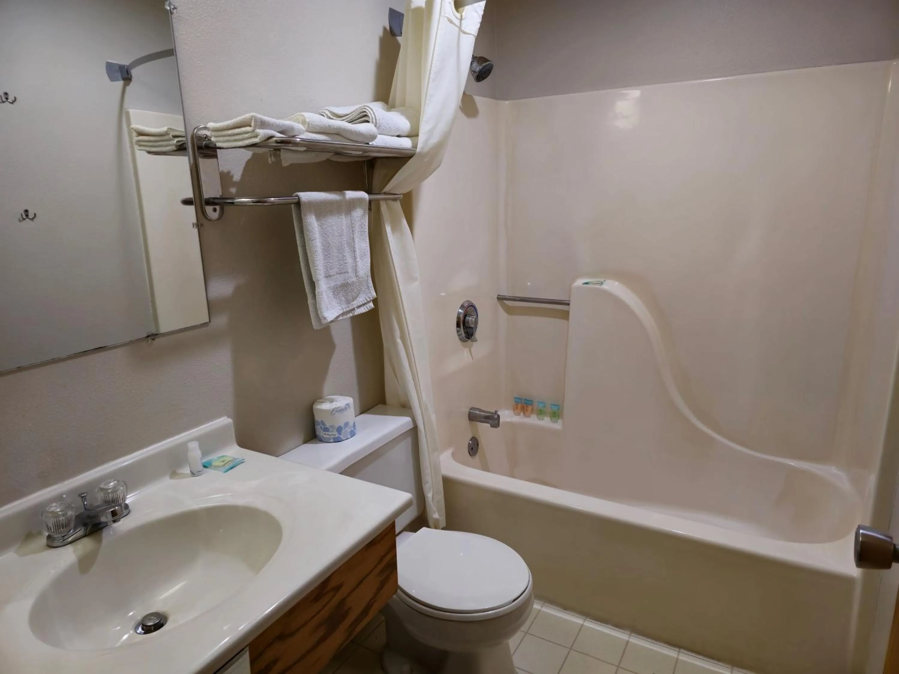 Bathroom in AmeriVu Inn and Suites Shawano WI