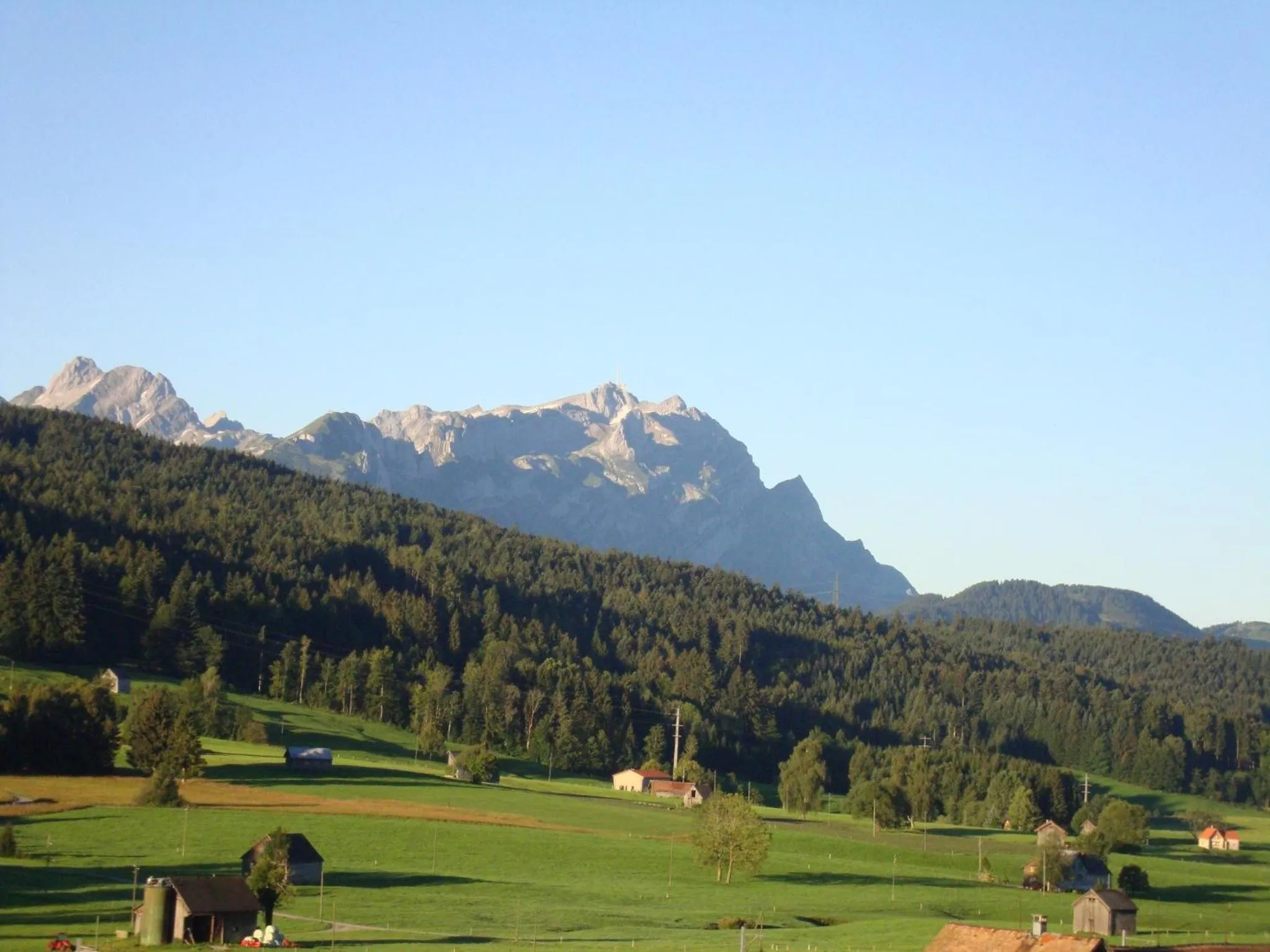 Mountain view in Hotel Krone Gais
