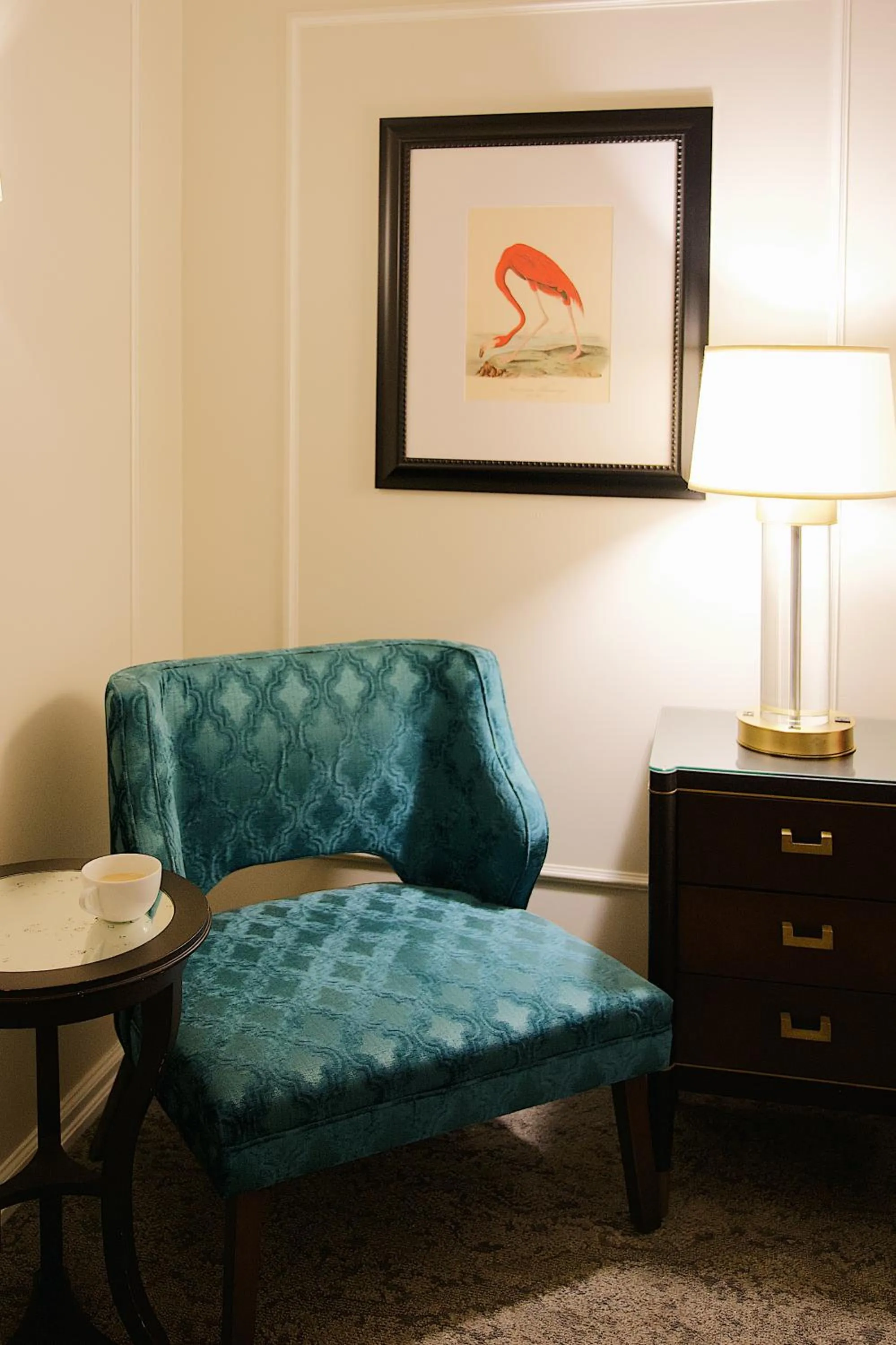 Seating area in The Oxford Hotel