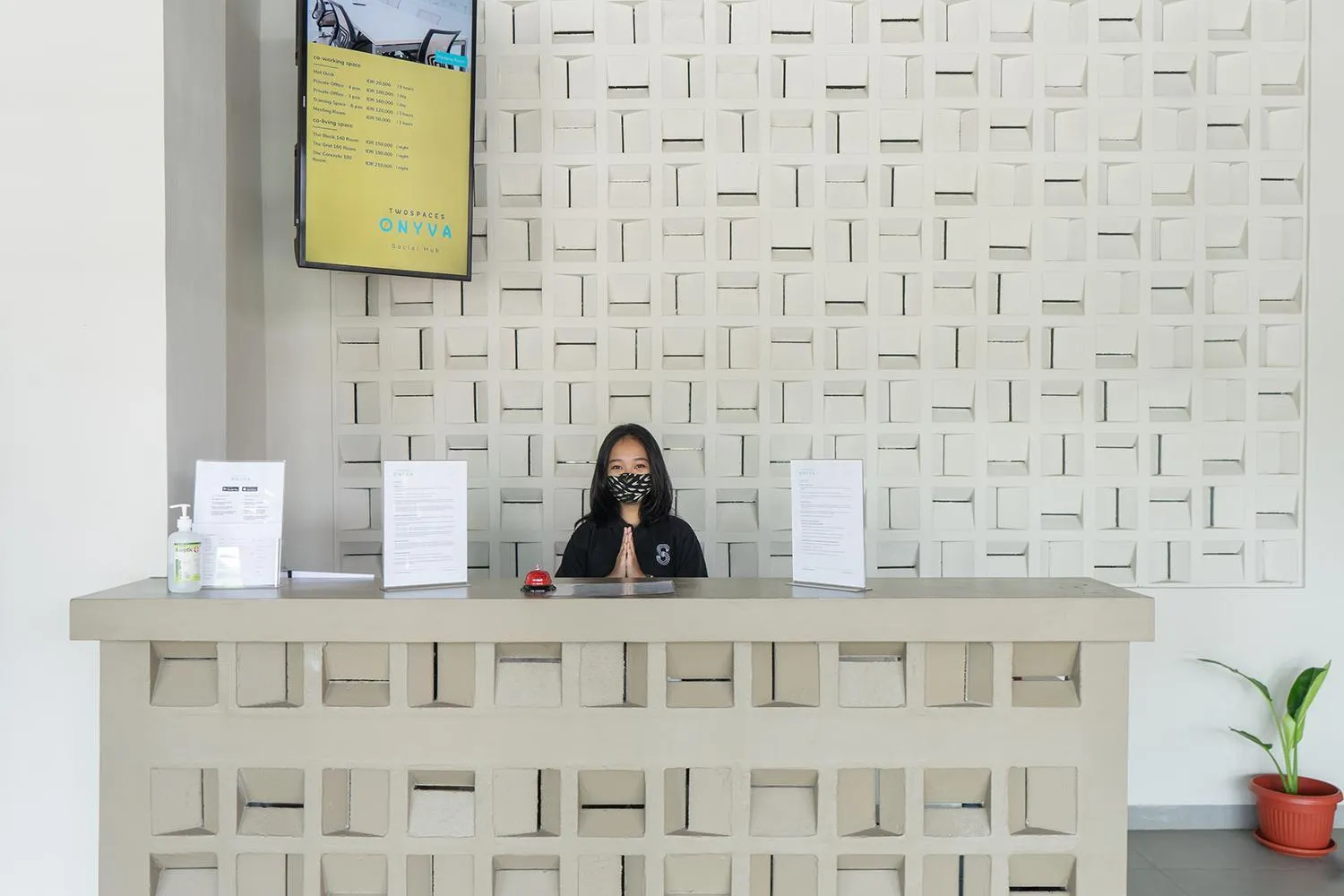 Lobby or reception in Social Hub by TwoSpaces