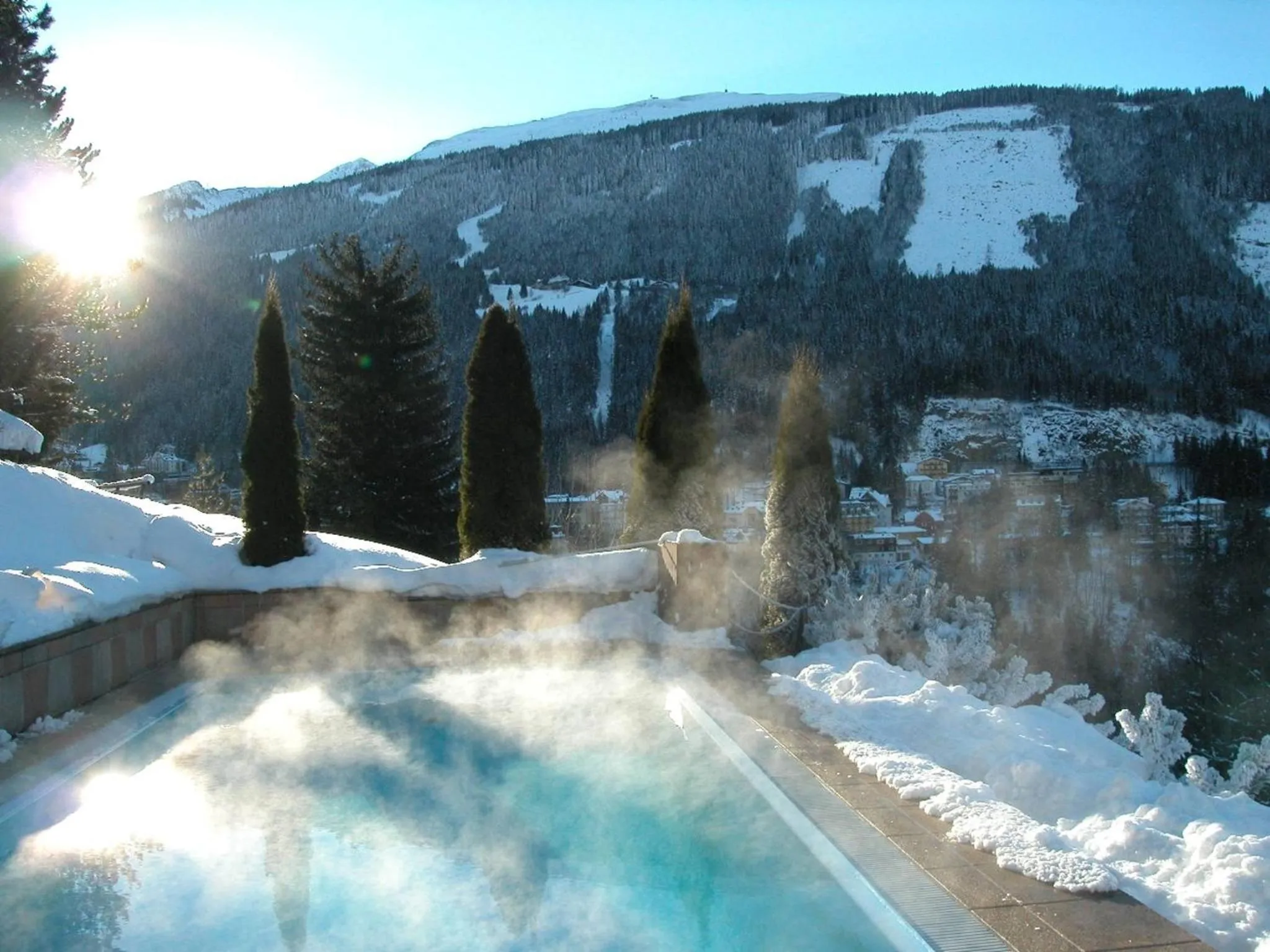 Swimming pool in Hotel Alpenblick