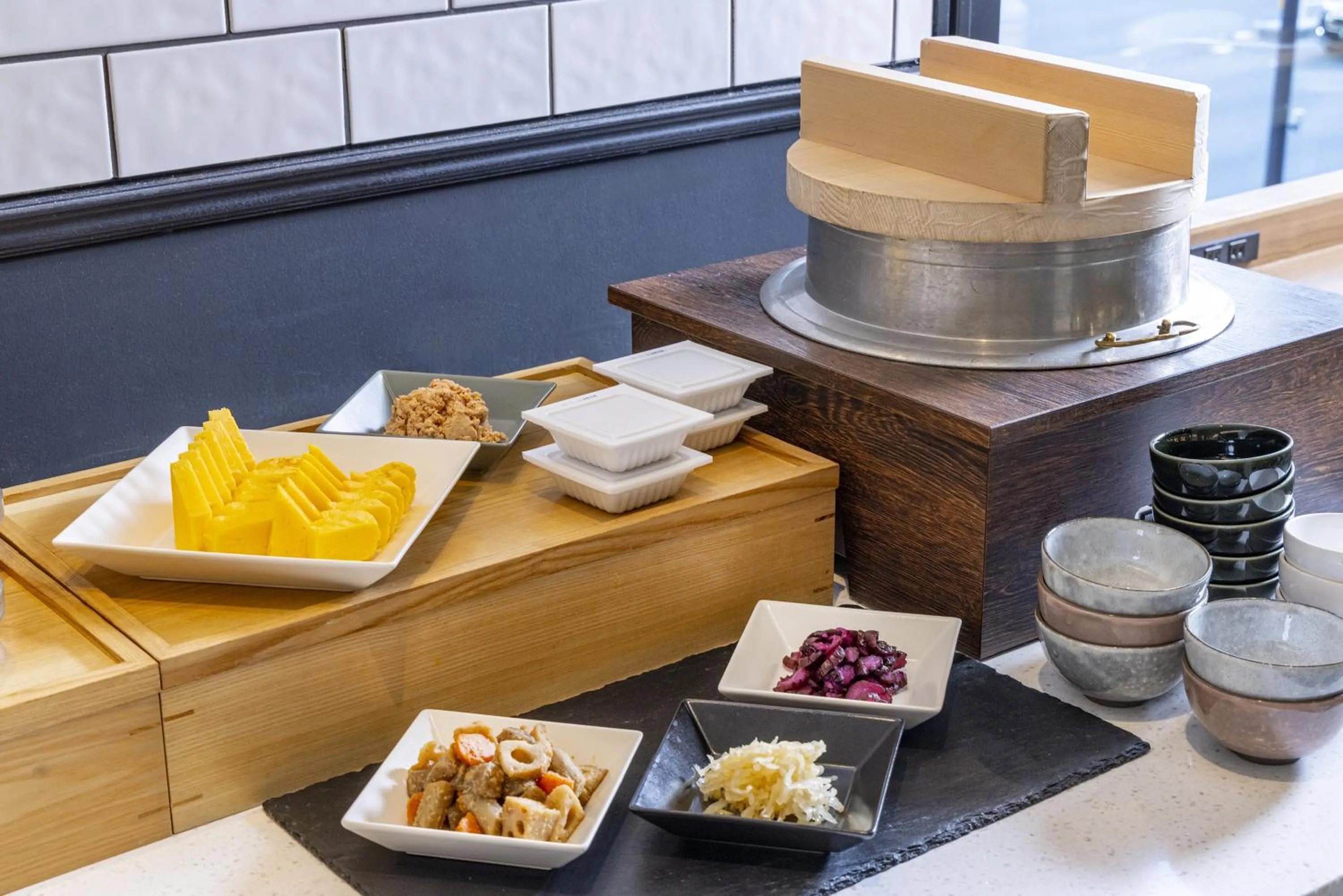 Buffet breakfast in Tokyu Stay Shinjuku Eastside