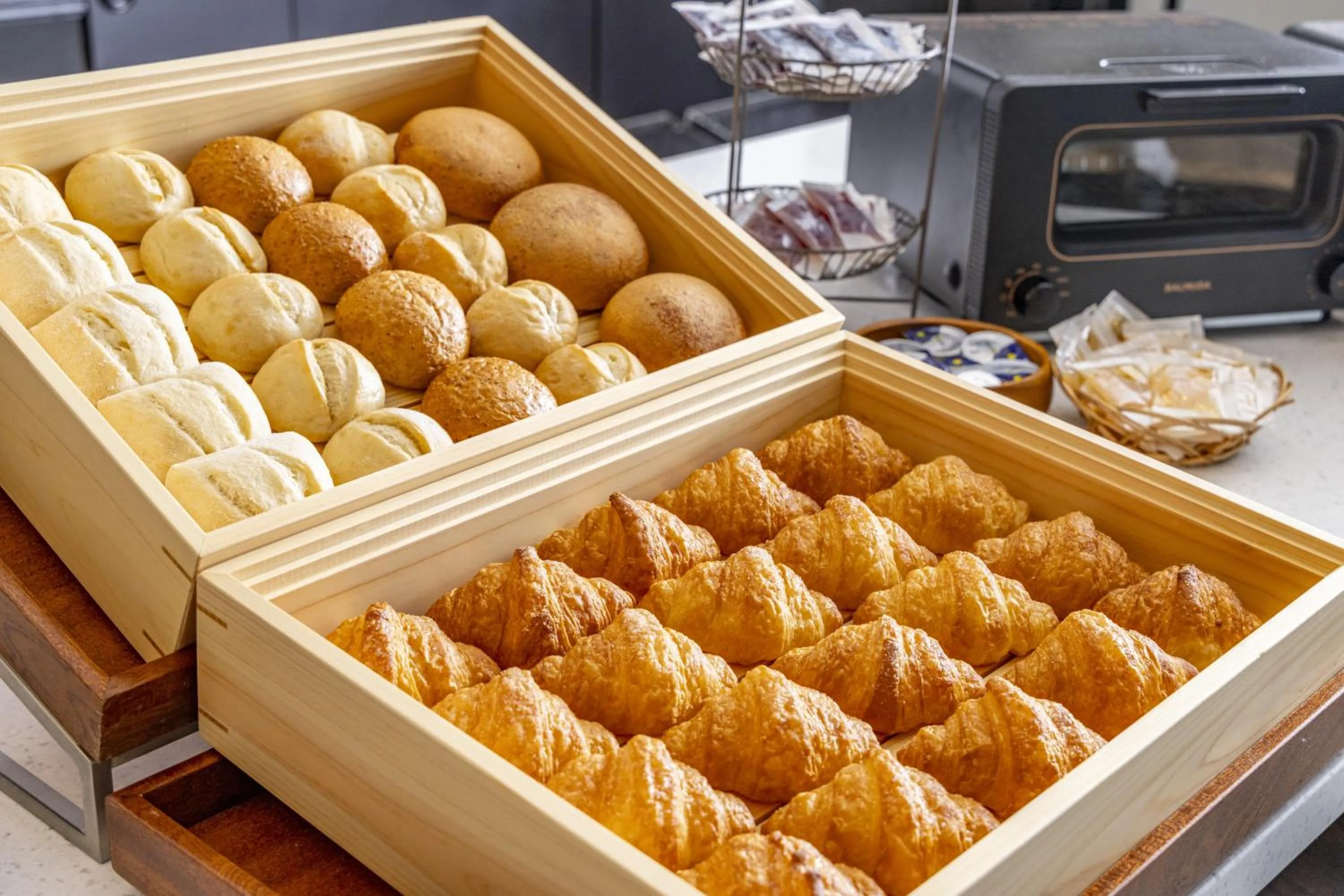 Buffet breakfast in Tokyu Stay Shinjuku Eastside