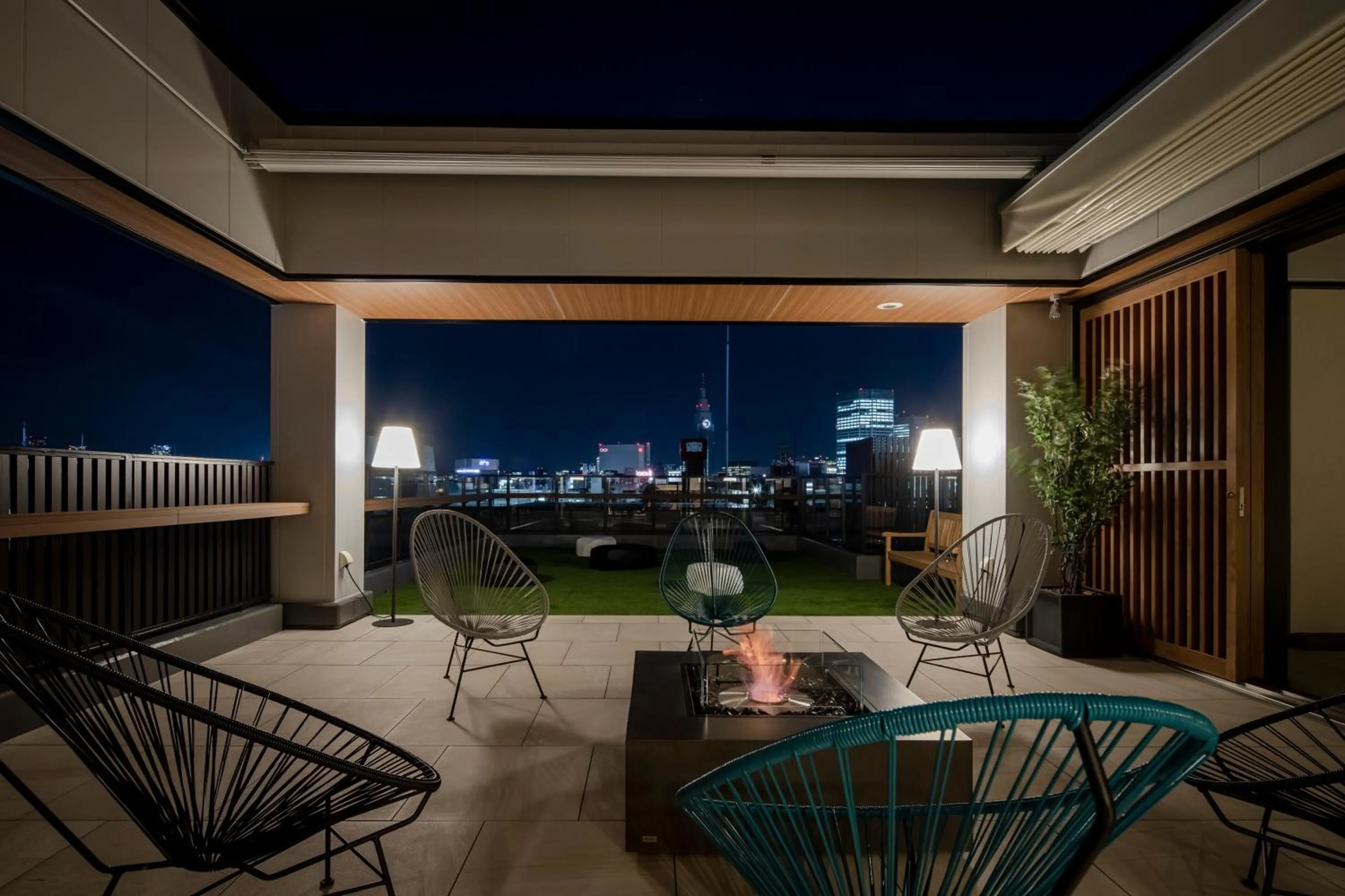 Garden view in Tokyu Stay Shinjuku Eastside