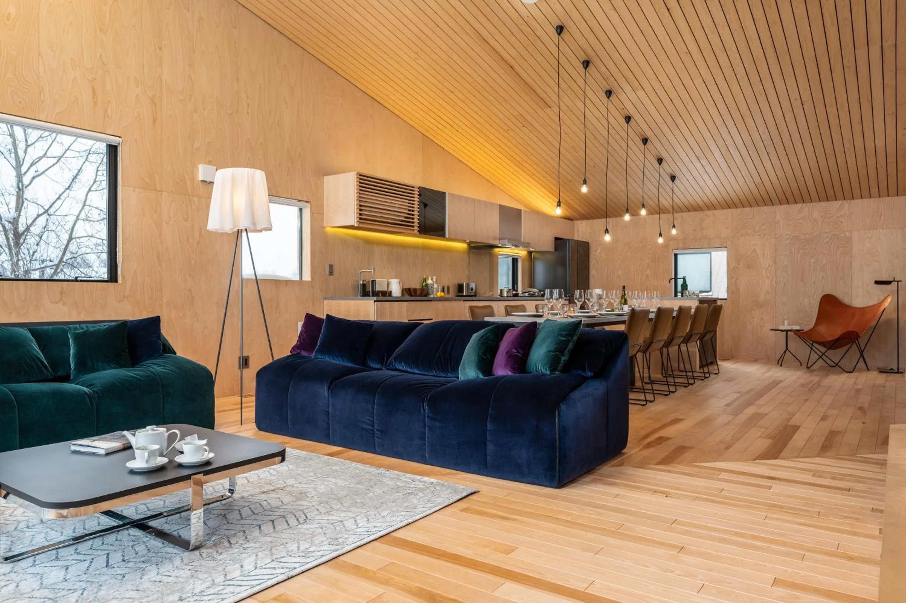 Living room in Foxwood B by H2 Life