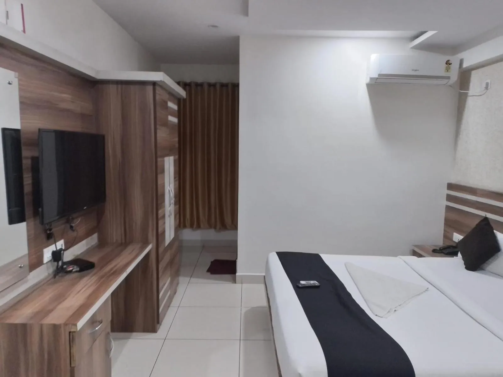 Bed in hotel fortune suites