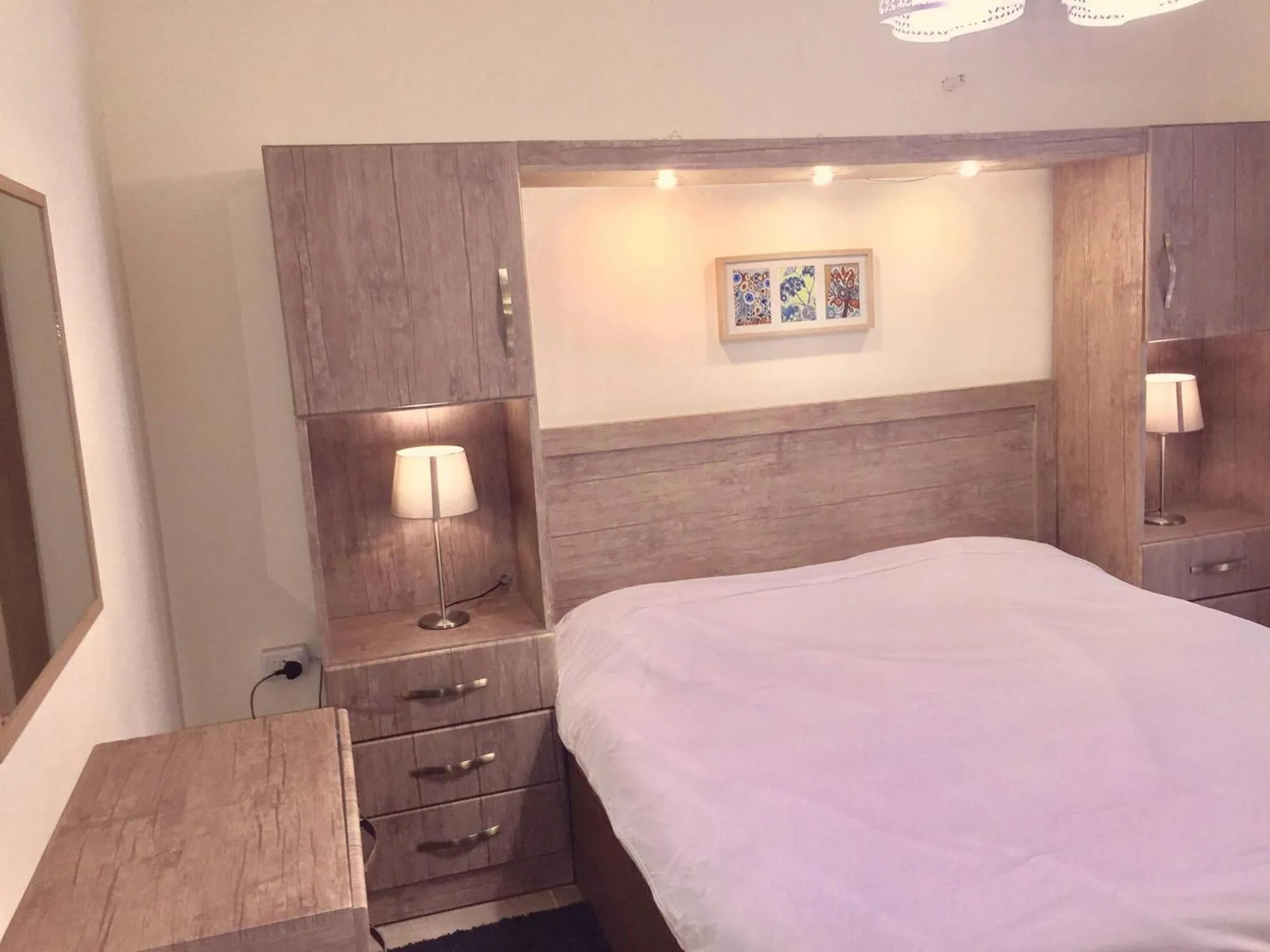 Bed in The Royal Luxury King Terrace 1