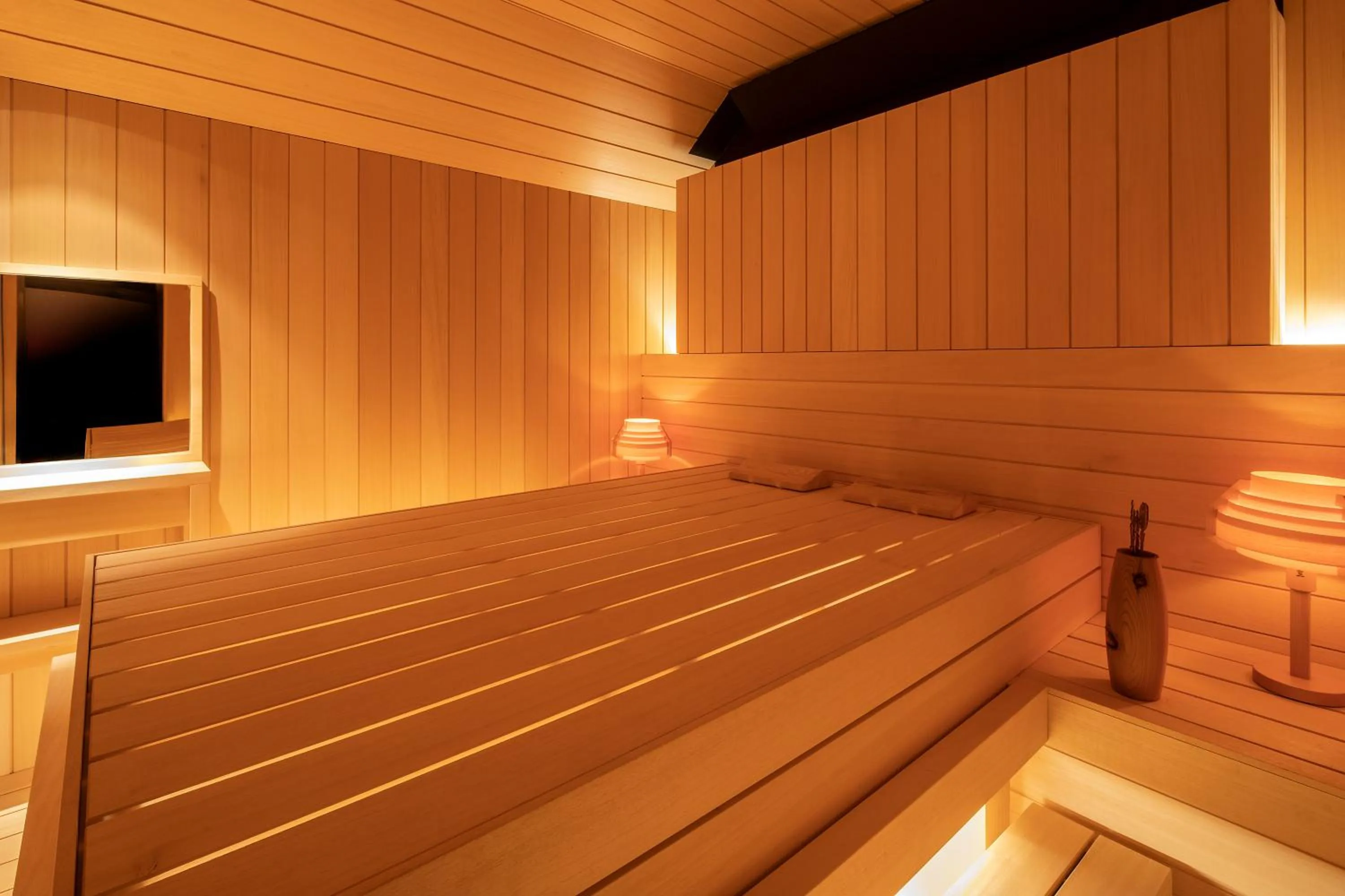 Sauna, Bed in SHIROIYA HOTEL