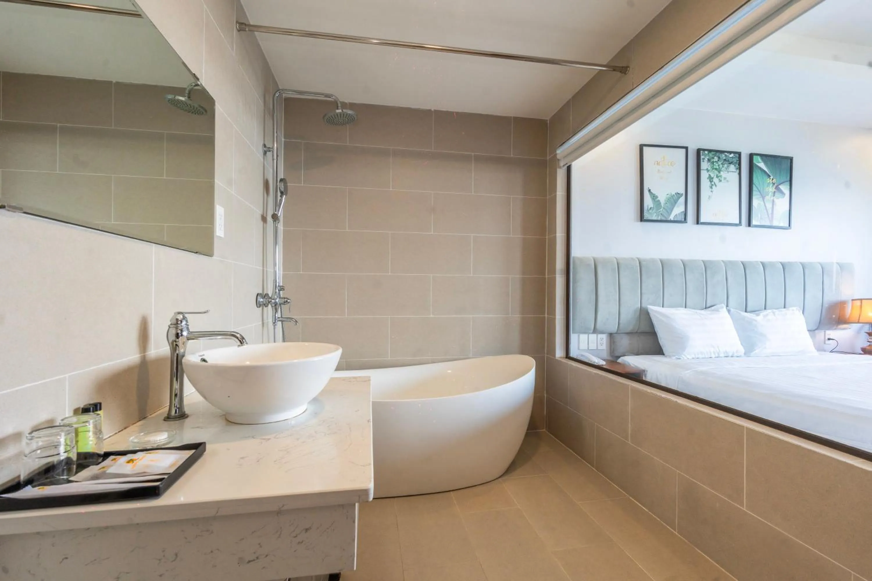 Bed in Maris Beach Hotel Phu Quoc