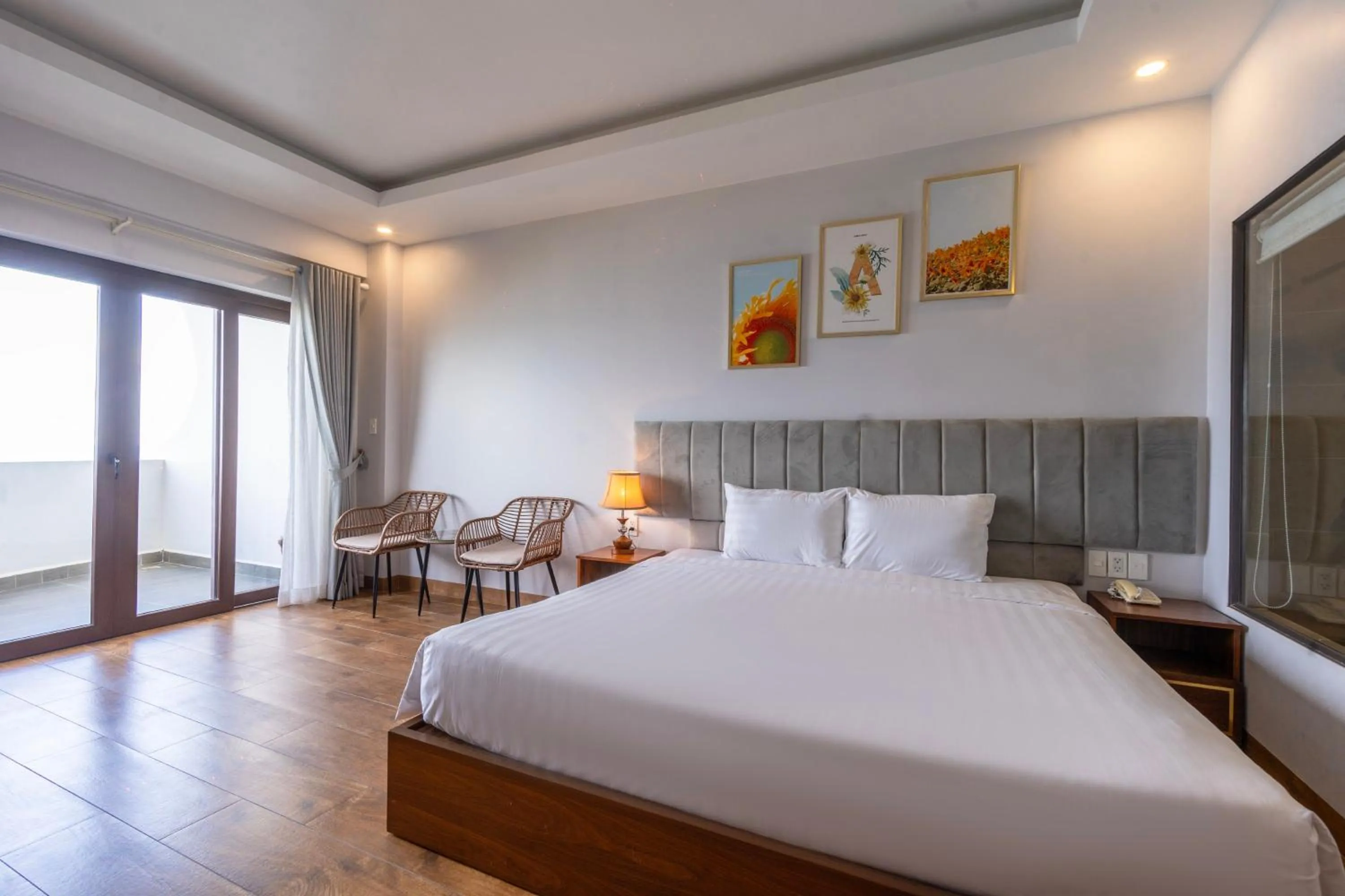 Bed in Maris Beach Hotel Phu Quoc