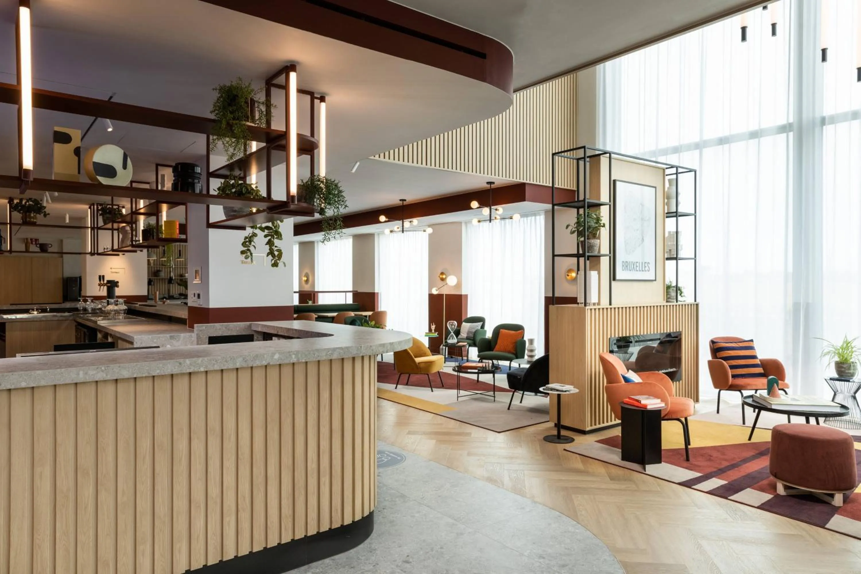Lobby or reception in Residence Inn by Marriott Brussels Airport